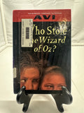 Who Stole the Wizard of Oz? by Avi Hardcover Children