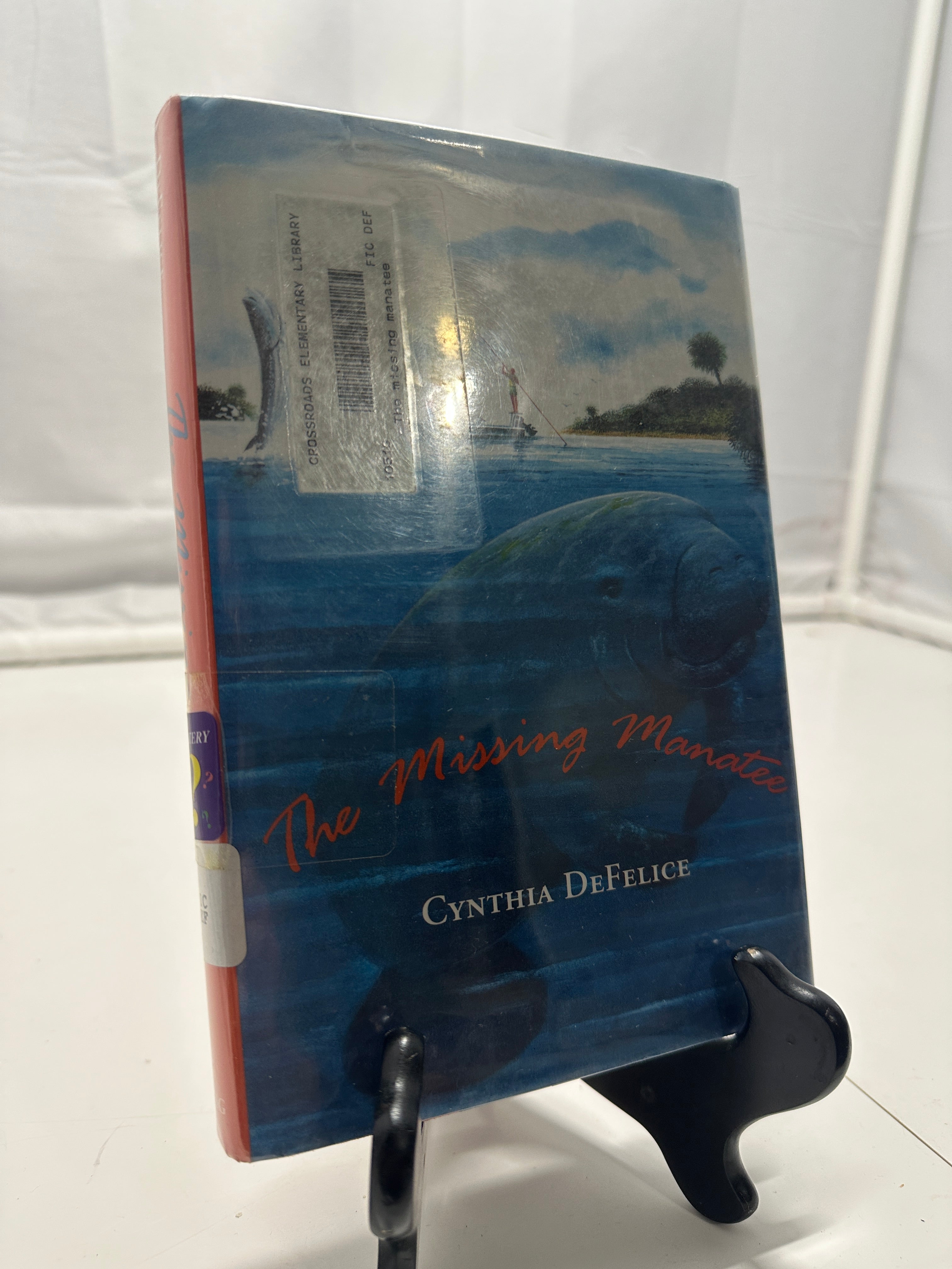 The Missing Manatee by Cynthia C. Defelice Hardcover Children