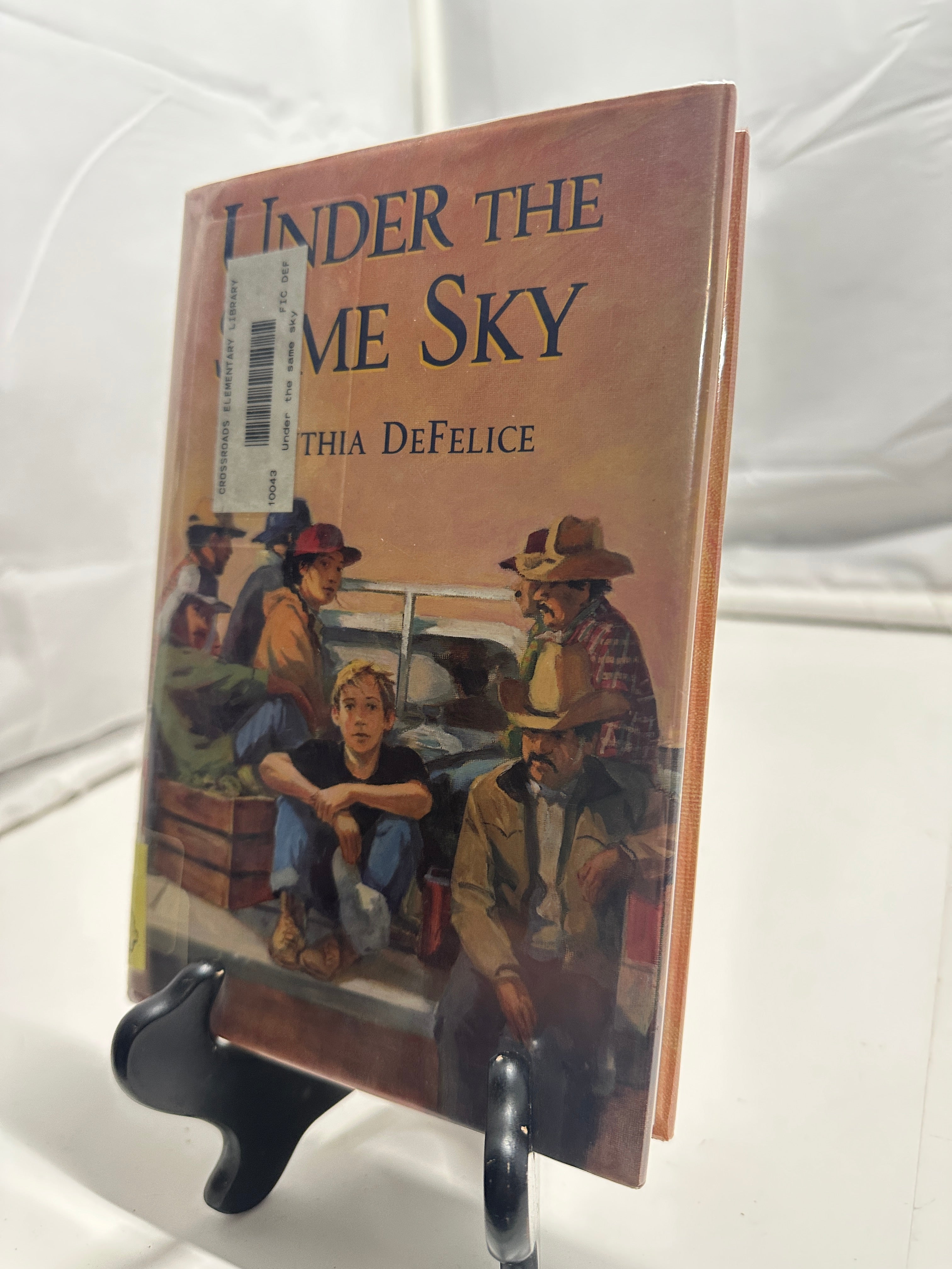 Under the Same Sky by Cynthia C. Defelice Hardcover Children