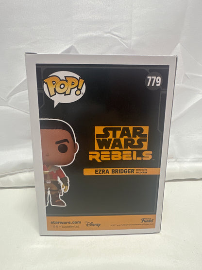 Funko Pop Star Wars Rebels Ezra Bridger w/ Sith Holocron Vinyl Figure #779