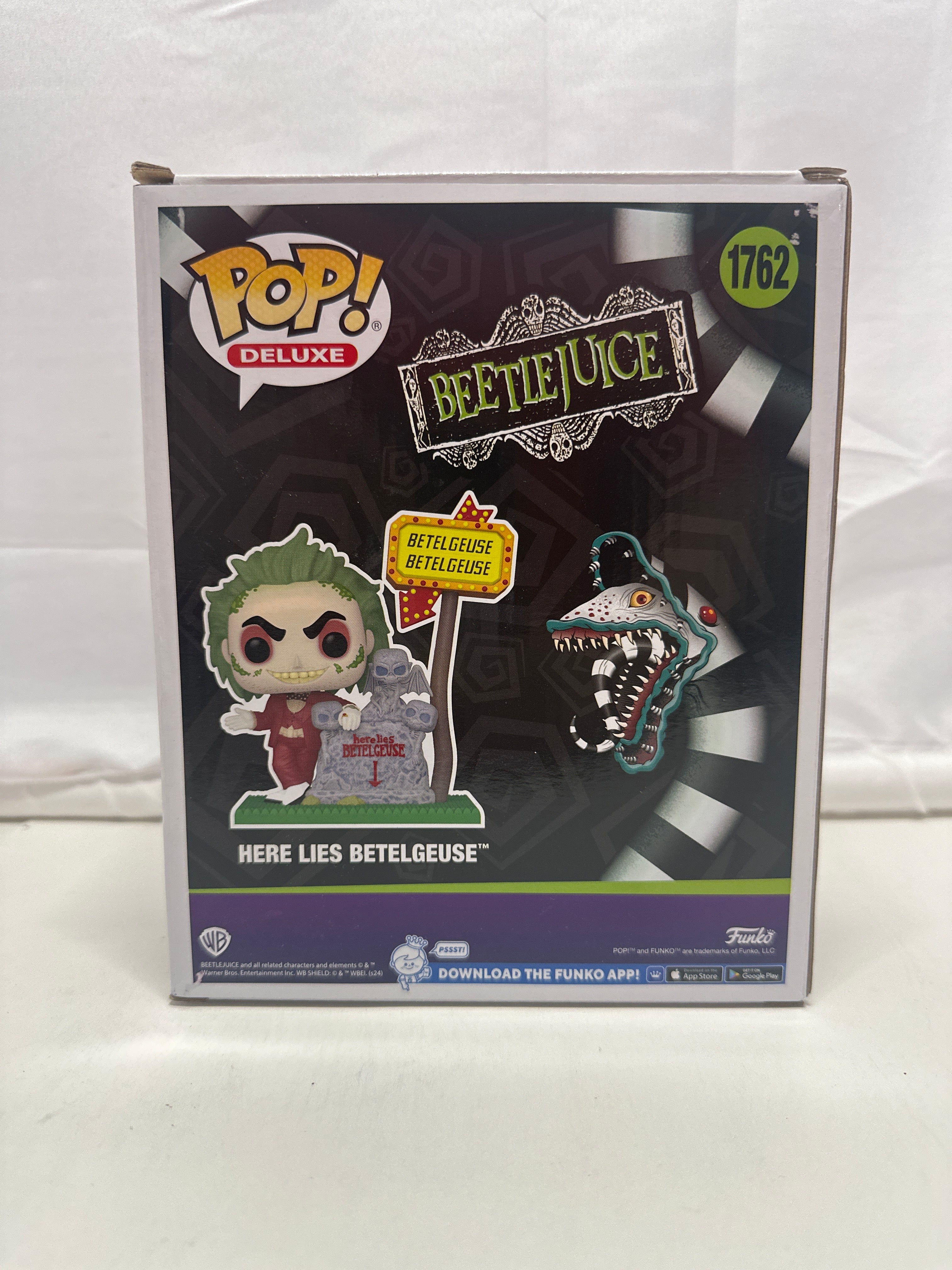 Funko Pop Deluxe Here Lies Betelgeuse Vinyl Figure #1762