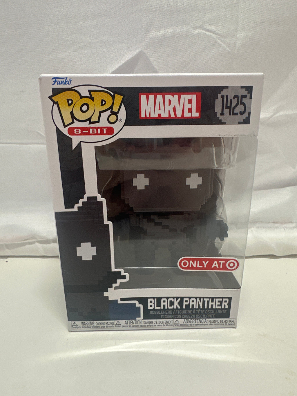 Funko Pop Marvel 8-Bit Black Panther Vinyl Figure Target Exclusive #1425