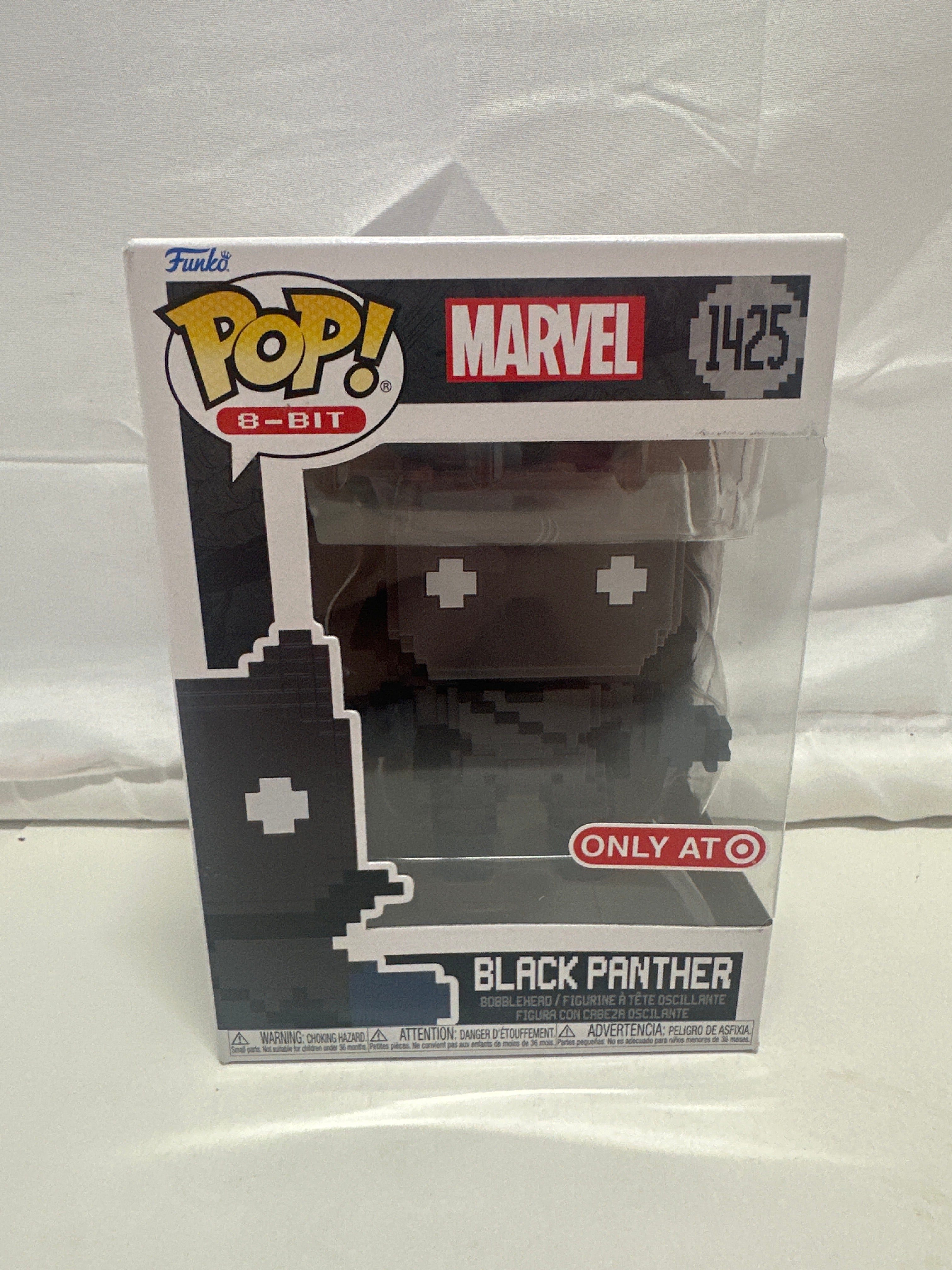 Funko Pop Marvel 8-Bit Black Panther Vinyl Figure Target Exclusive #1425