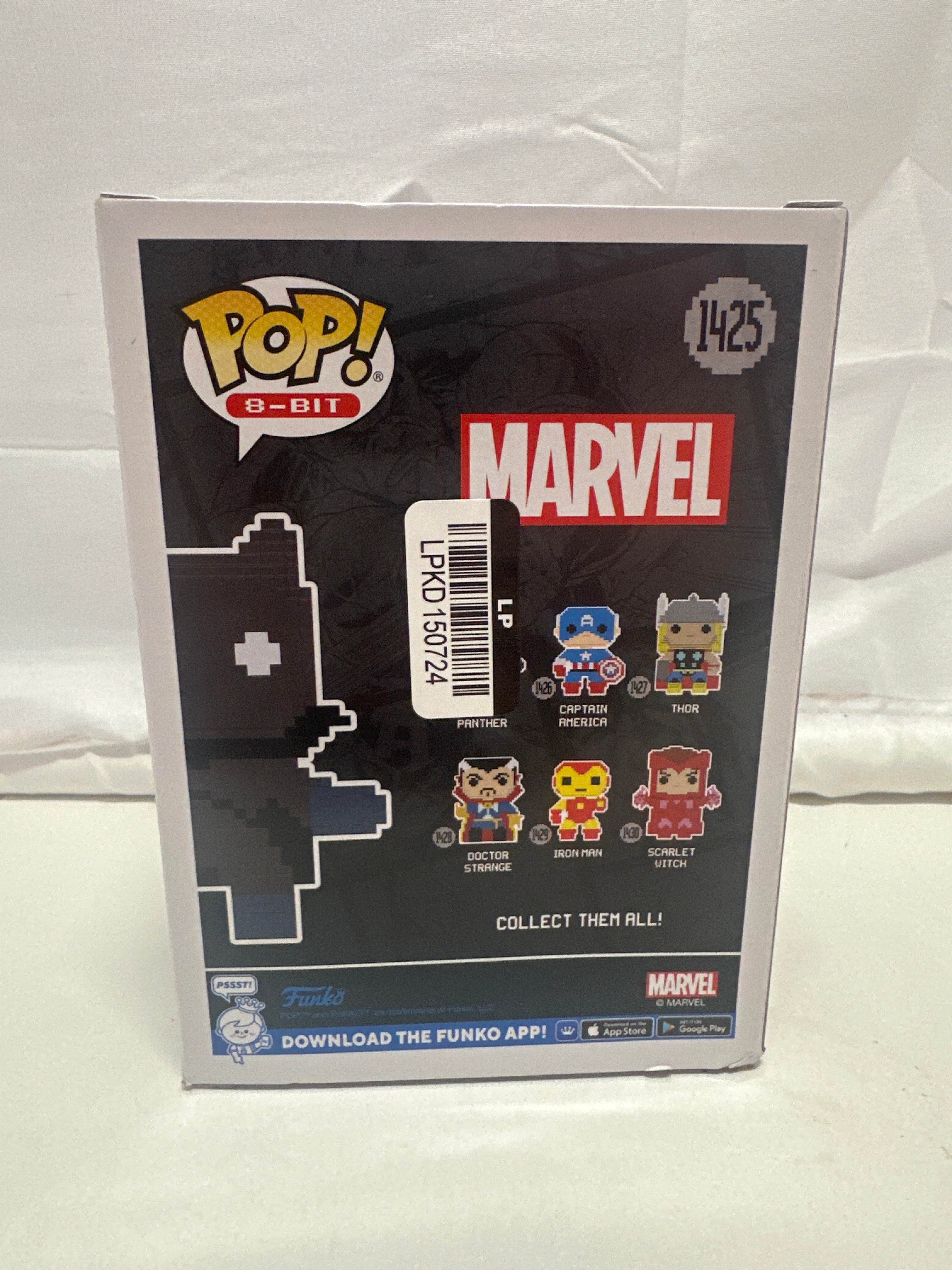 Funko Pop Marvel 8-Bit Black Panther Vinyl Figure Target Exclusive #1425