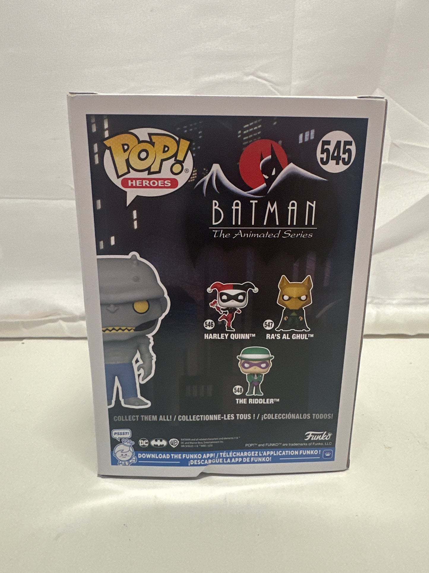 Funko Pop Heroes – Killer Croc Batman The Animated Series Vinyl Figure #545