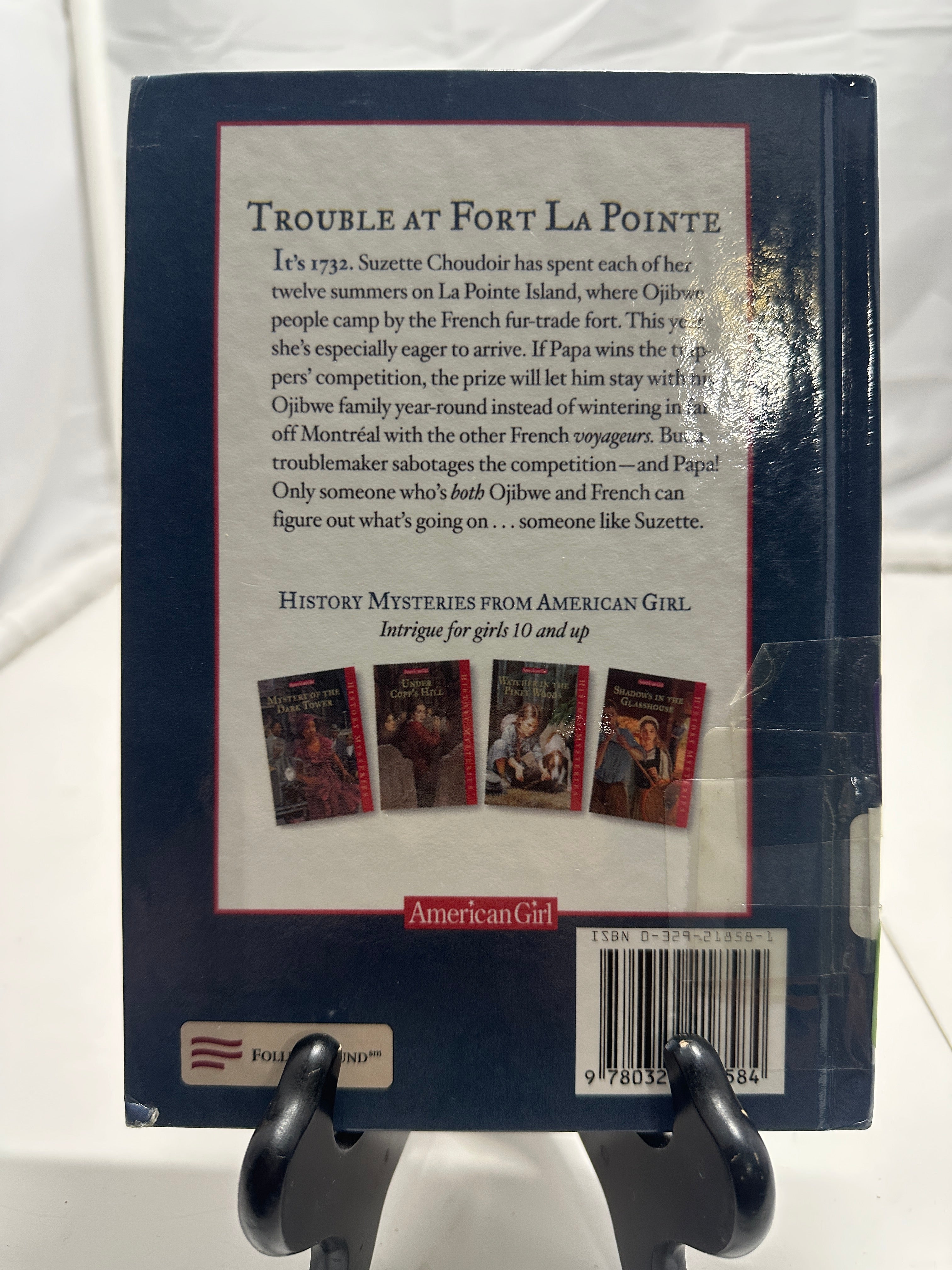 Trouble at Fort La Pointe by Kathleen Ernst Hardcover Children