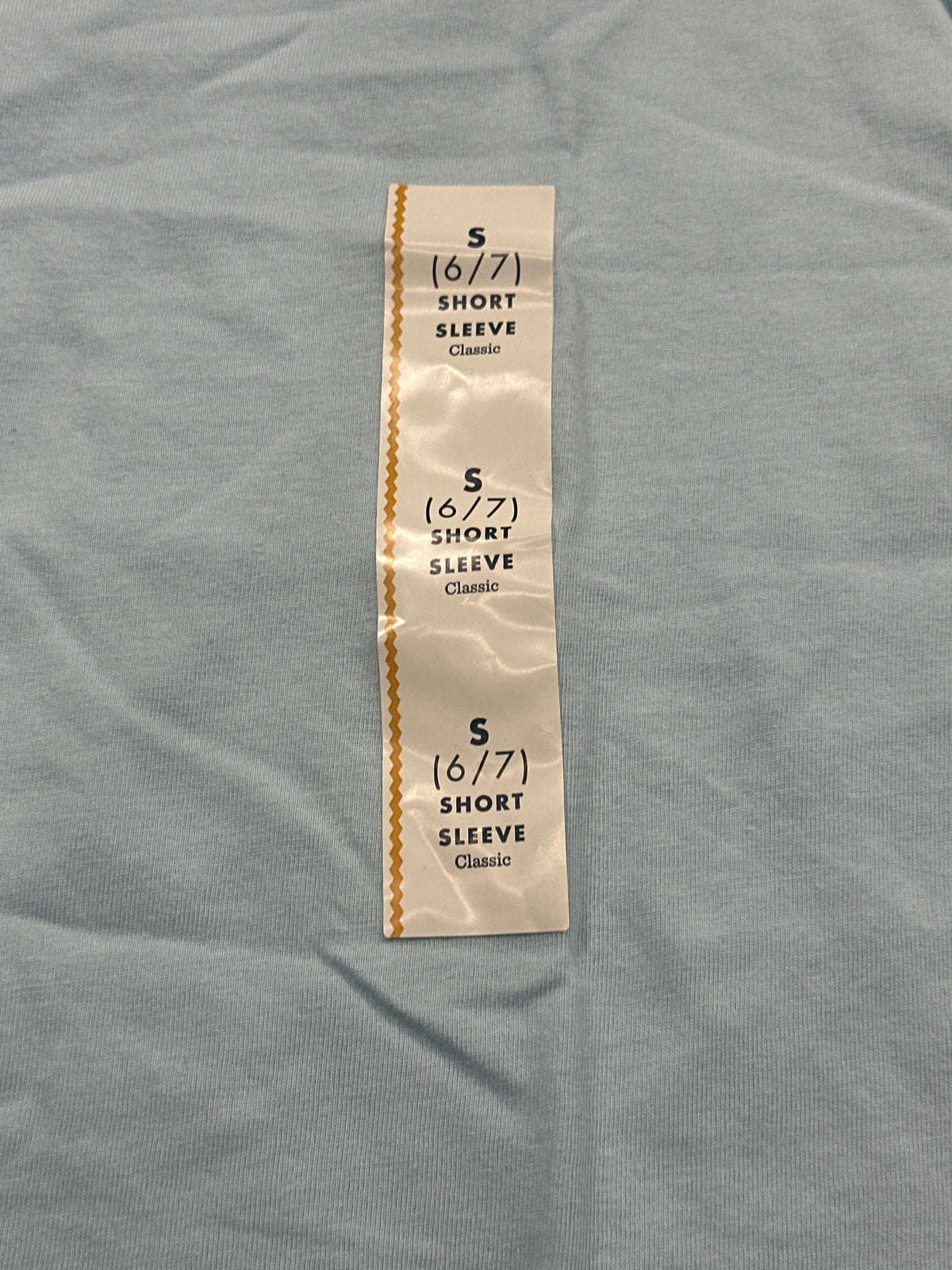 Cat & Jack Boys Museum Blue Classic Short Sleeve T-Shirt S 6/7