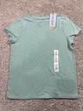 Cat & Jack girls Cape Cod Mint classic short-sleeve T-shirt, size M (8)