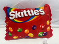 Skittles Candy Bag Plush Pillow with Hidden Plush Pieces