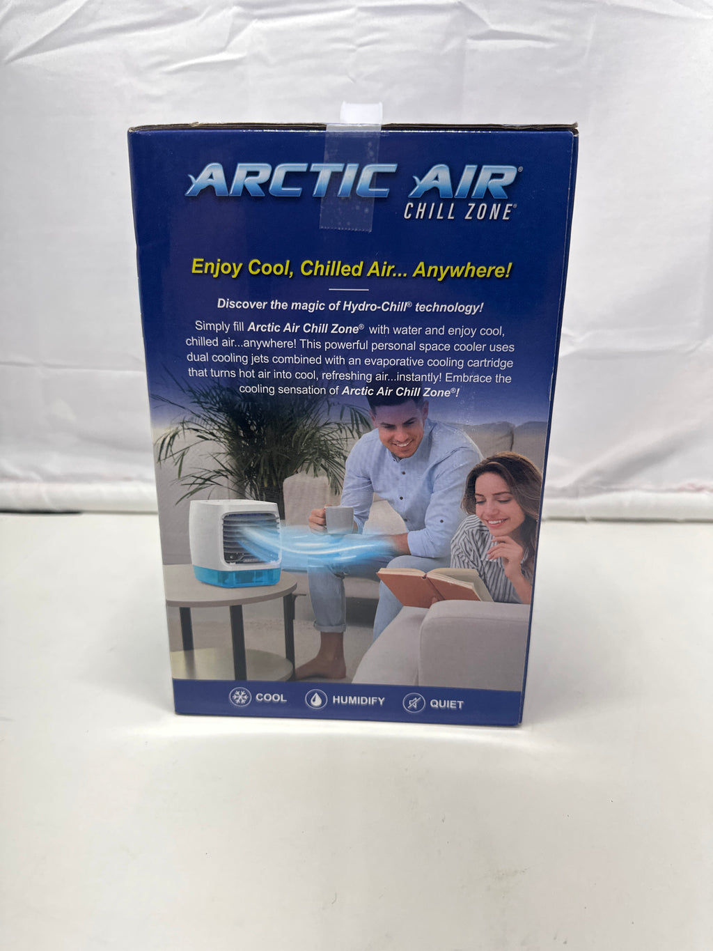 Arctic Air Chill Zone Personal Space Cooler with Hydro-Chill Technology