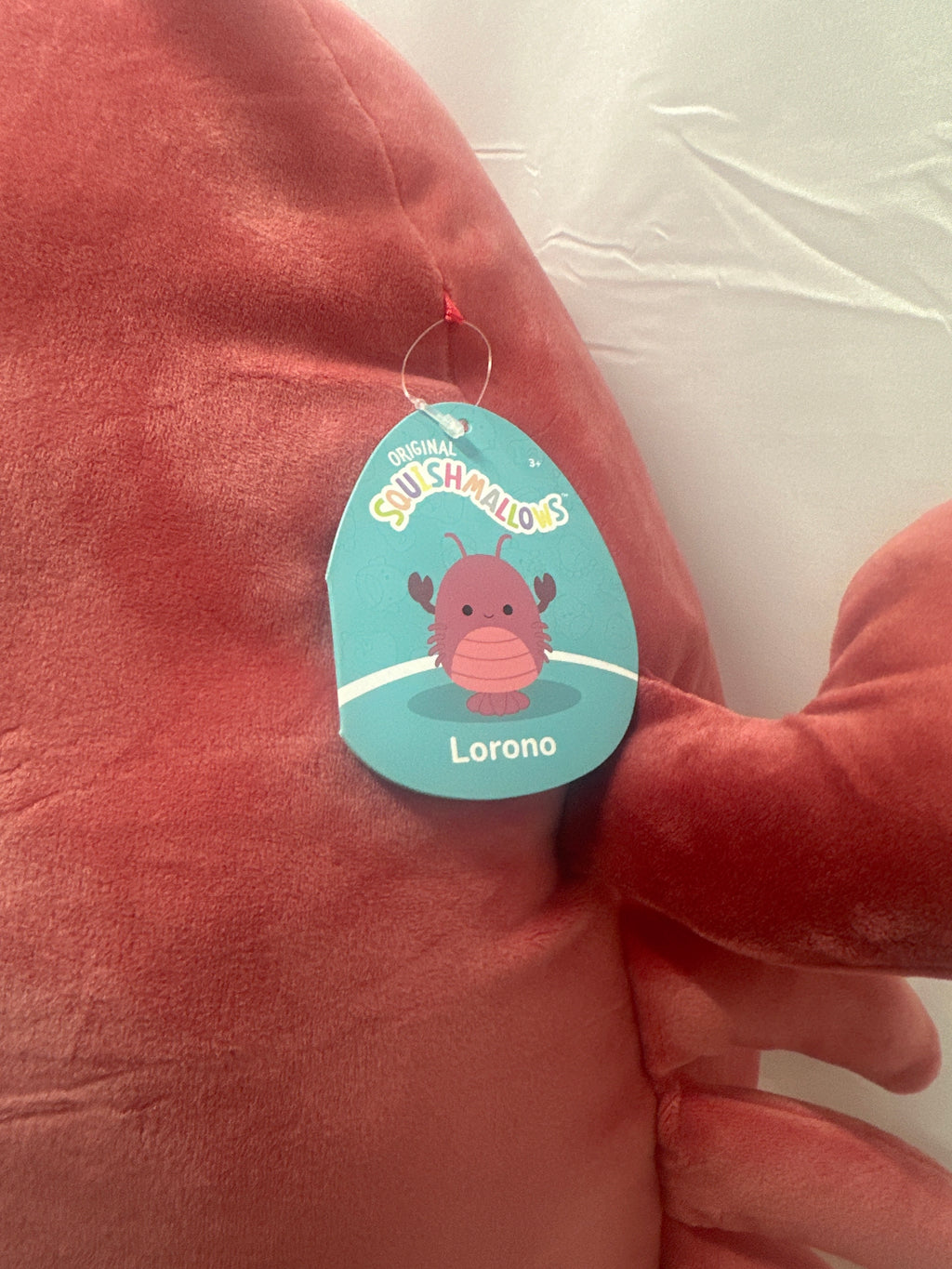 Original Squishmallows Lorono – Plush Lobster Stuffed Animal