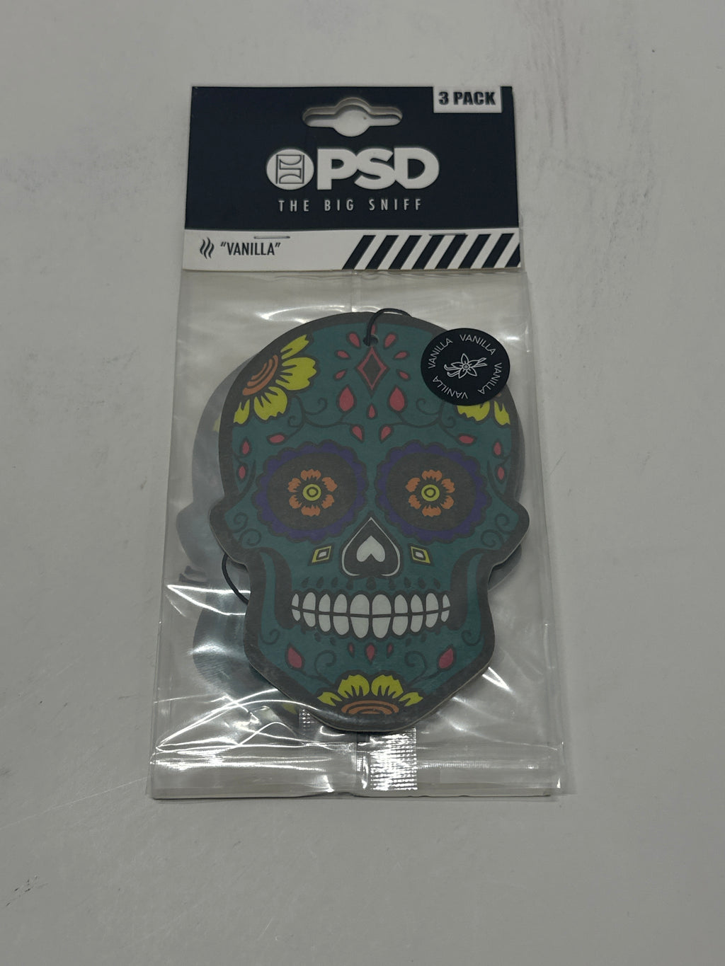 PSD The Big Sniff Candy Skull 3-Pack Air Freshener – Vanilla