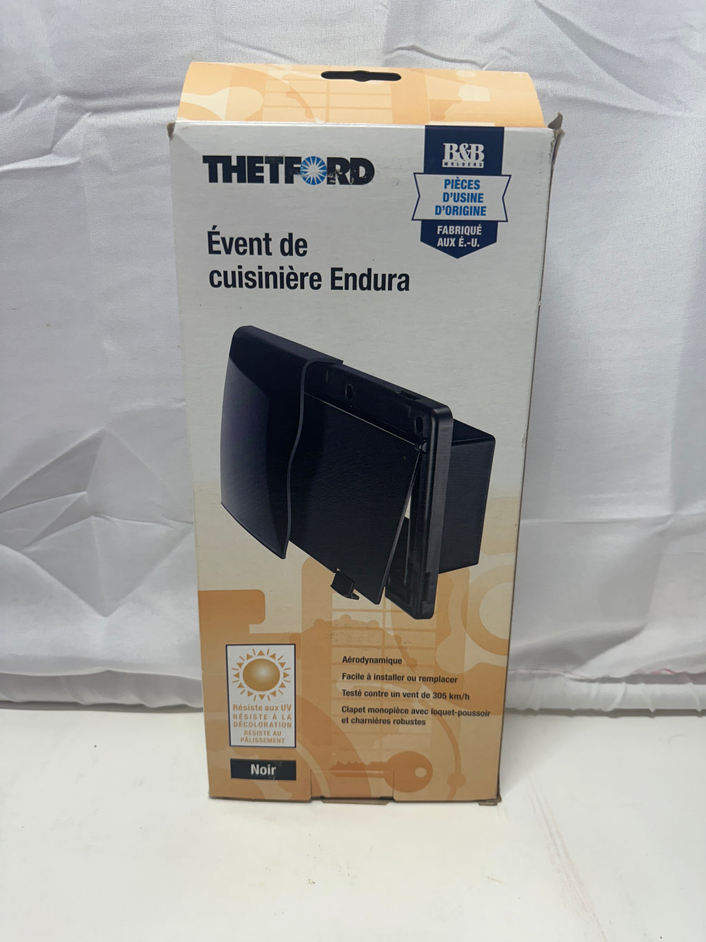 Thetford Endura Range Vent – 1 1/2 Flange Black