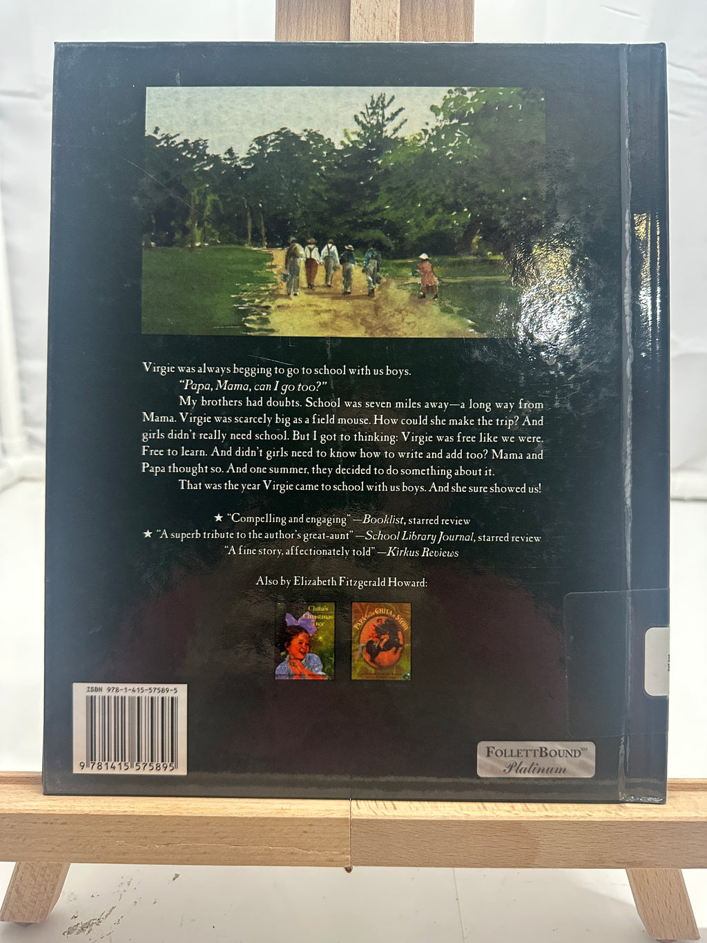 Virgie Goes to School with Us Boys by Elizabeth Fitzgerald Hardcover Children