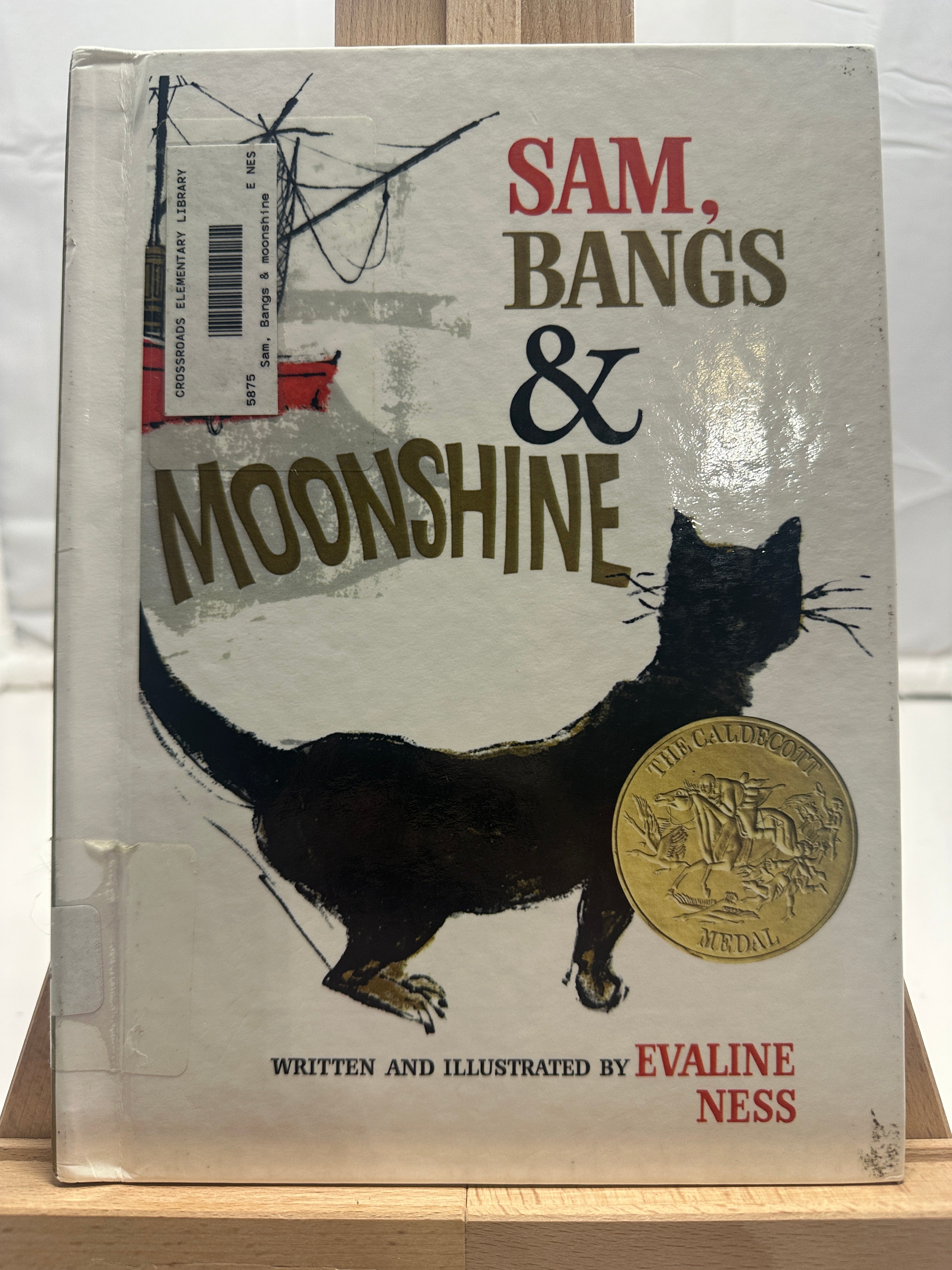 Sam, Bangs Moonshine by Evaline Ness Hardcover Children