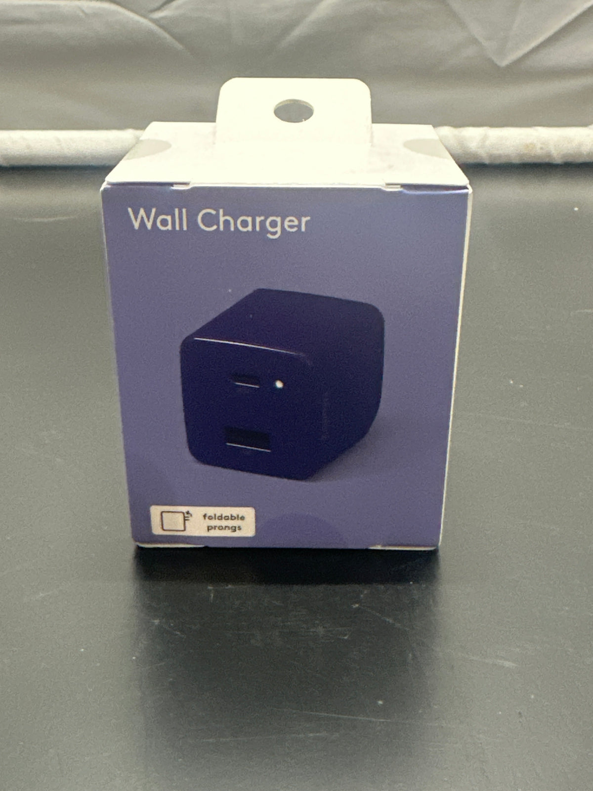 heyday future dusk dual-port wall charger front detail