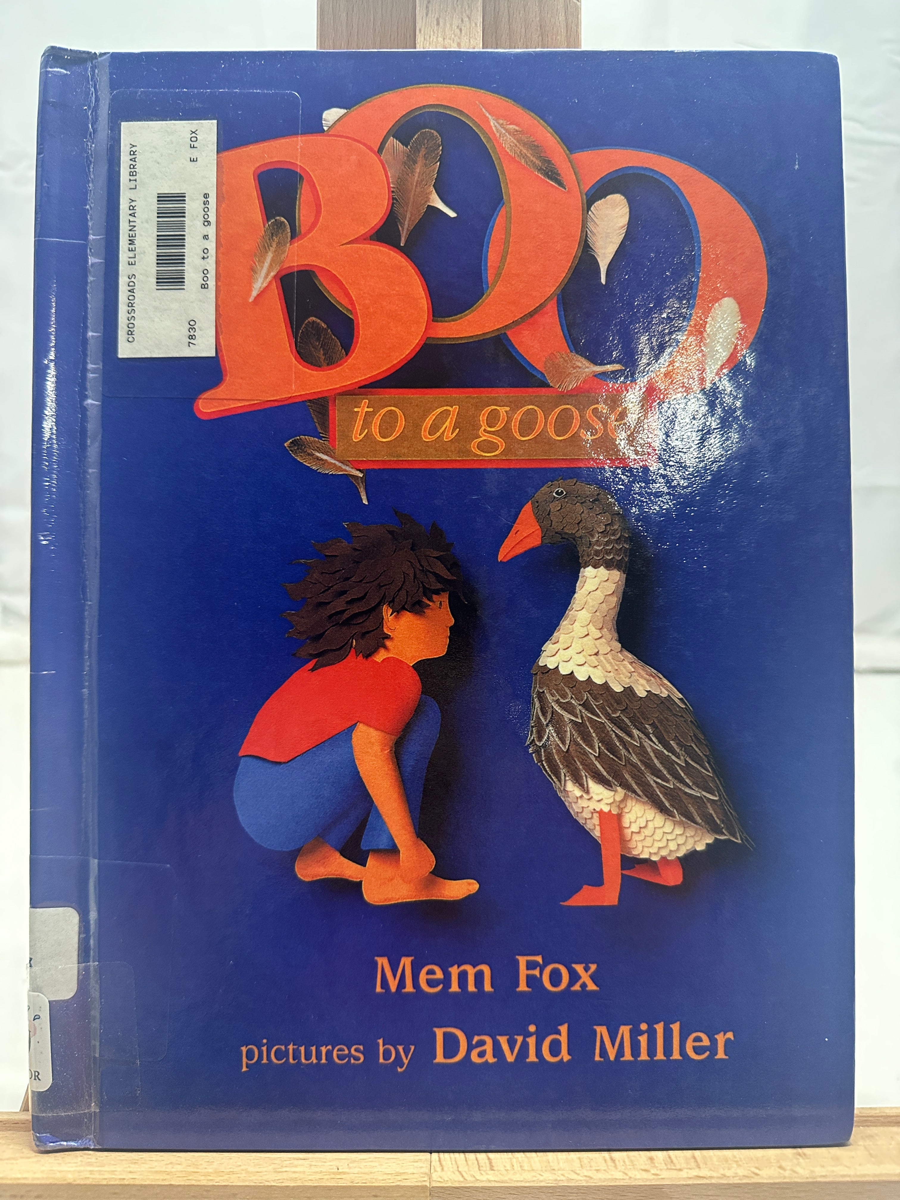 Boo to a Goose by Mem Fox Hardcover Children