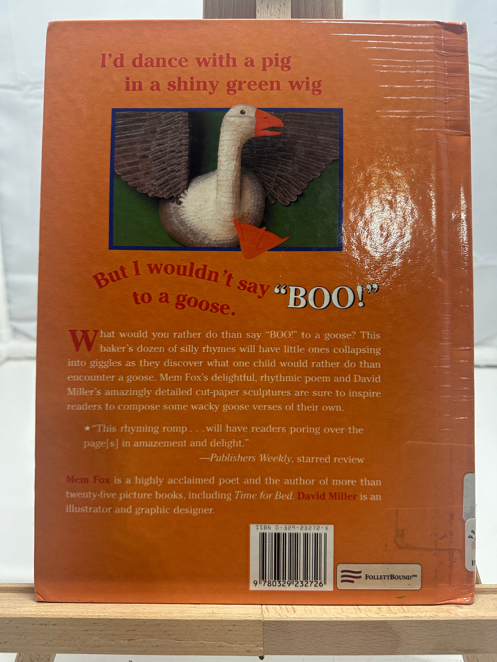 Boo to a Goose by Mem Fox Hardcover Children