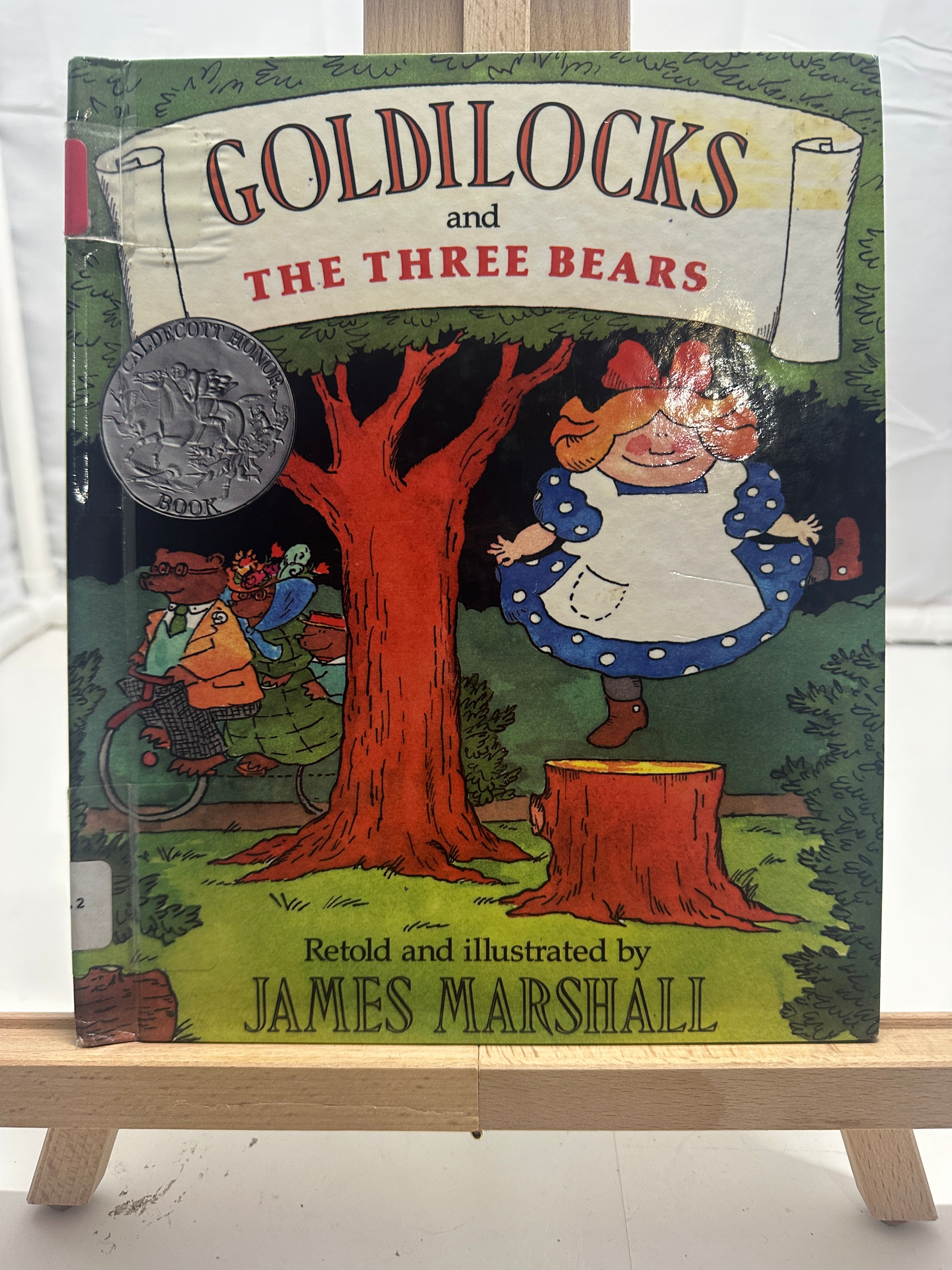 Goldilocks and the Three Bears by James Marshall Hardcover Children