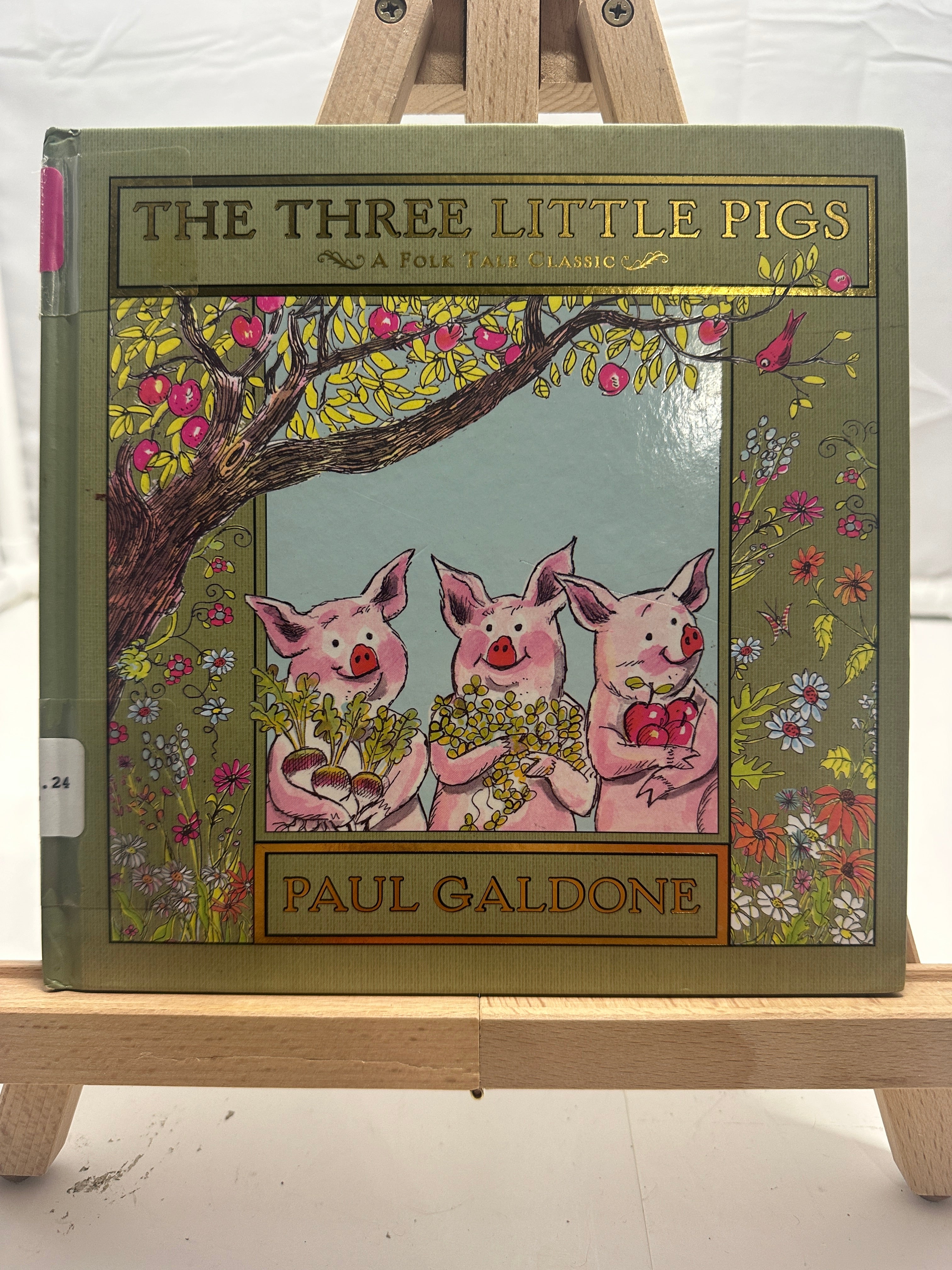The Three Little Pigs by Paul Galdone Hardcover Children