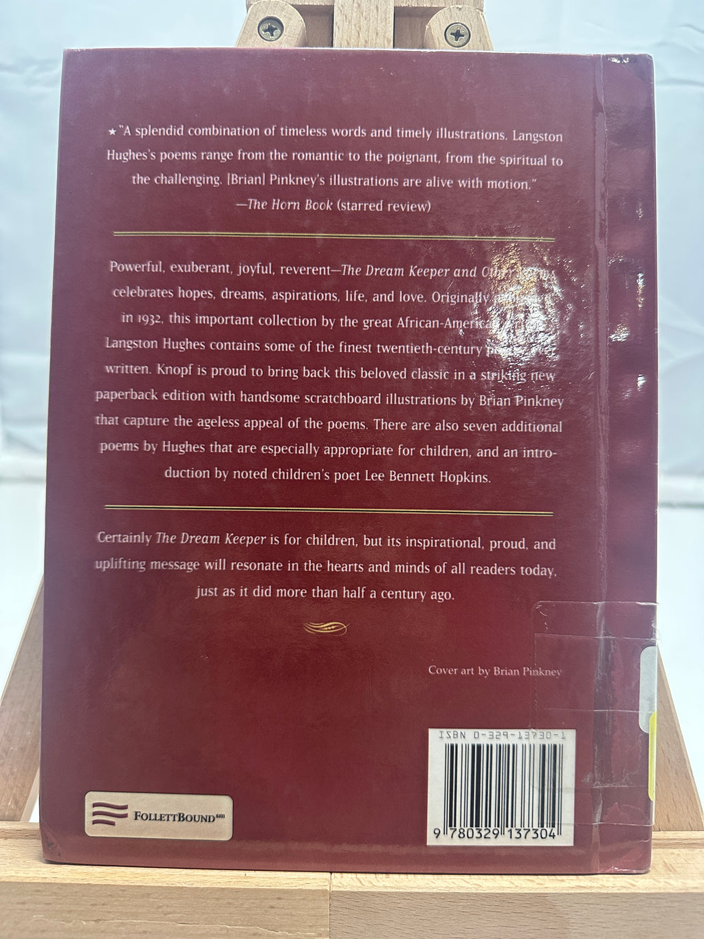 The Dream Keeper and Other Poems by Brian Pinkney Hardcover Children