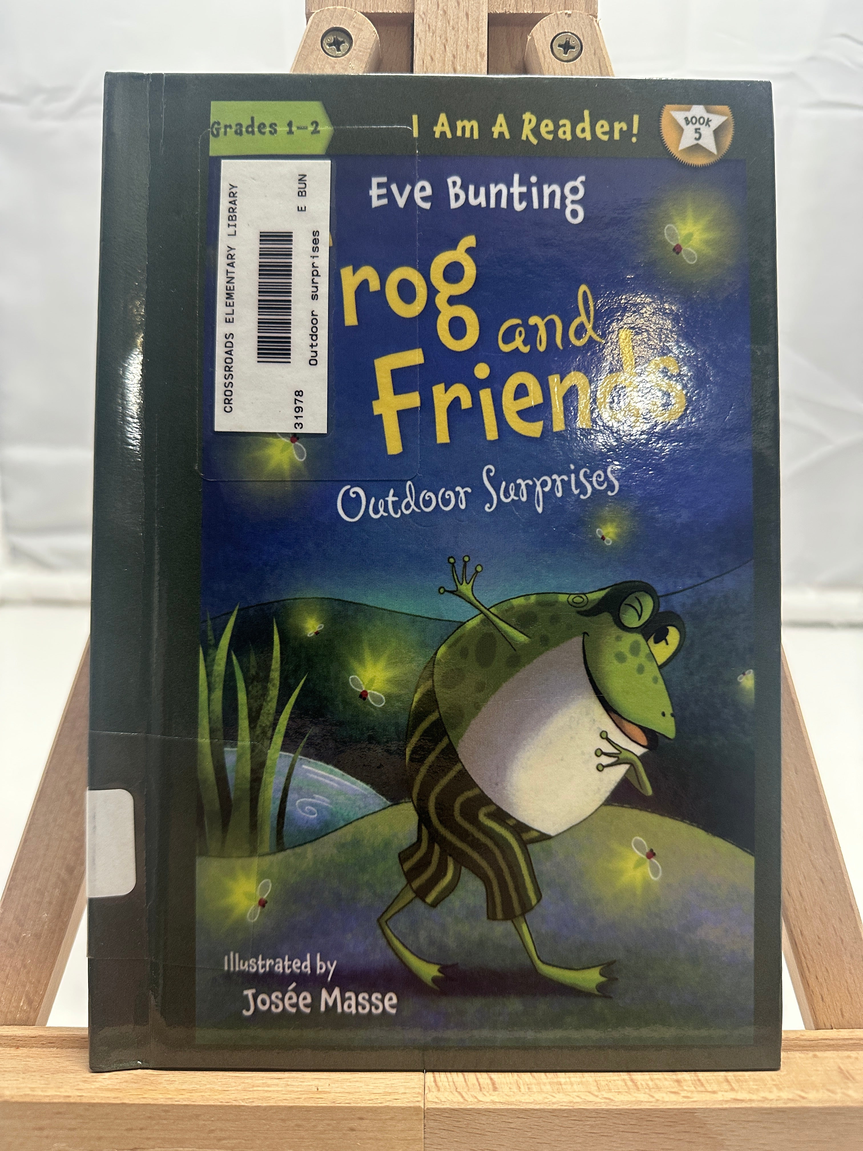 Frog and Friends by Eve Bunting Hardcover Children