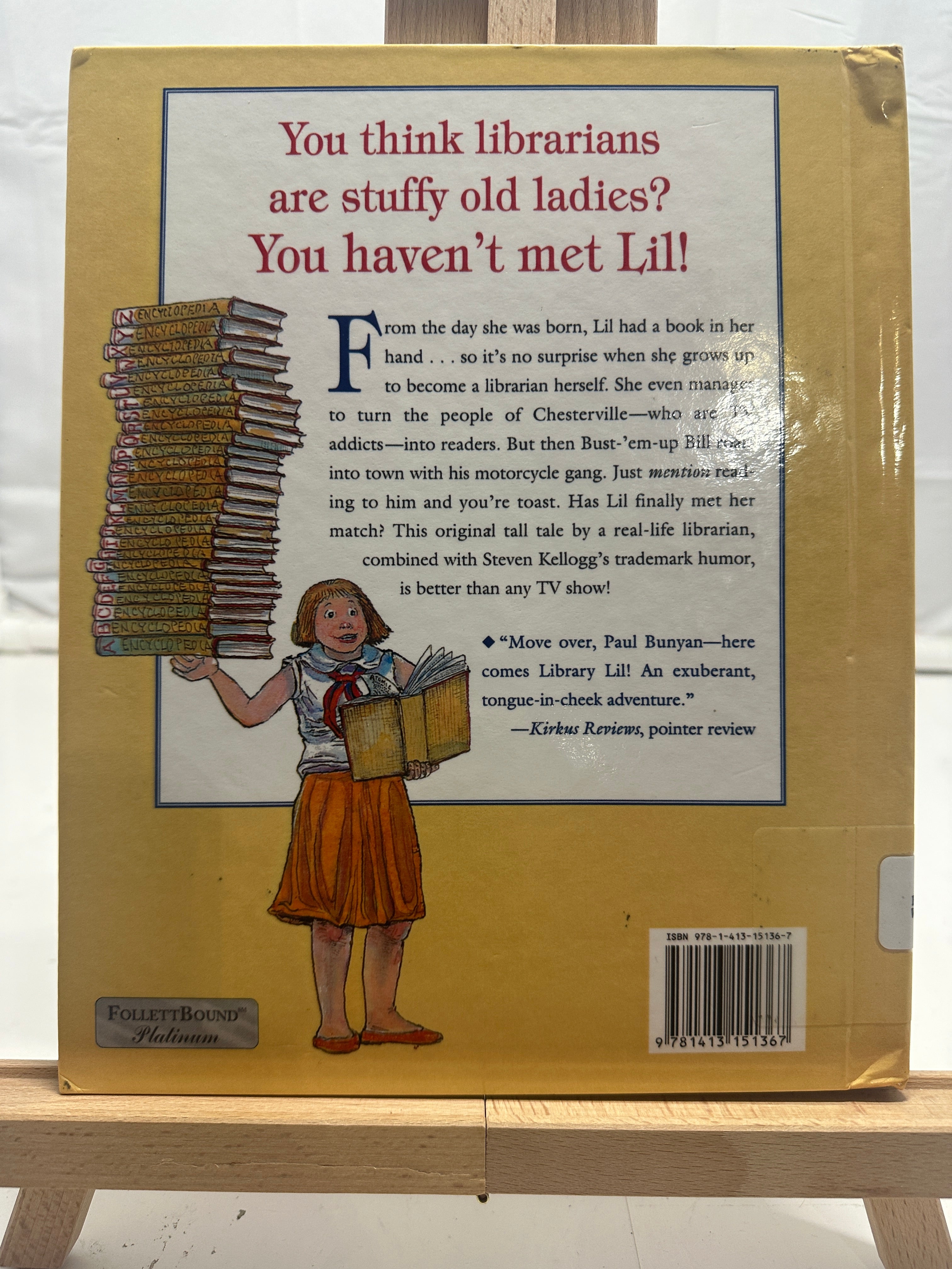 Library Lil by Suzanne Williams Hardcover Children