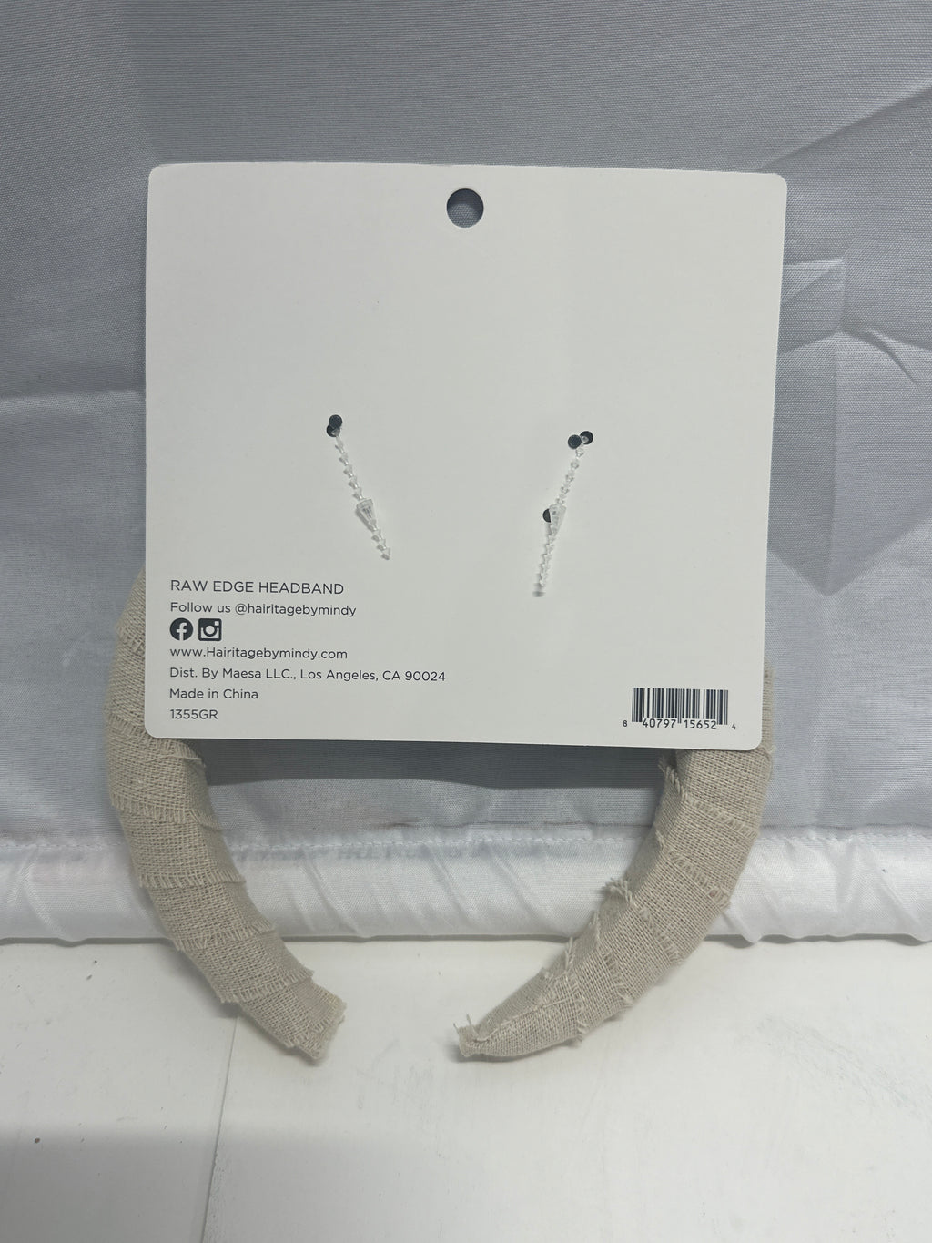Hairitage by Mindy McKnight Raw Edge Headband
