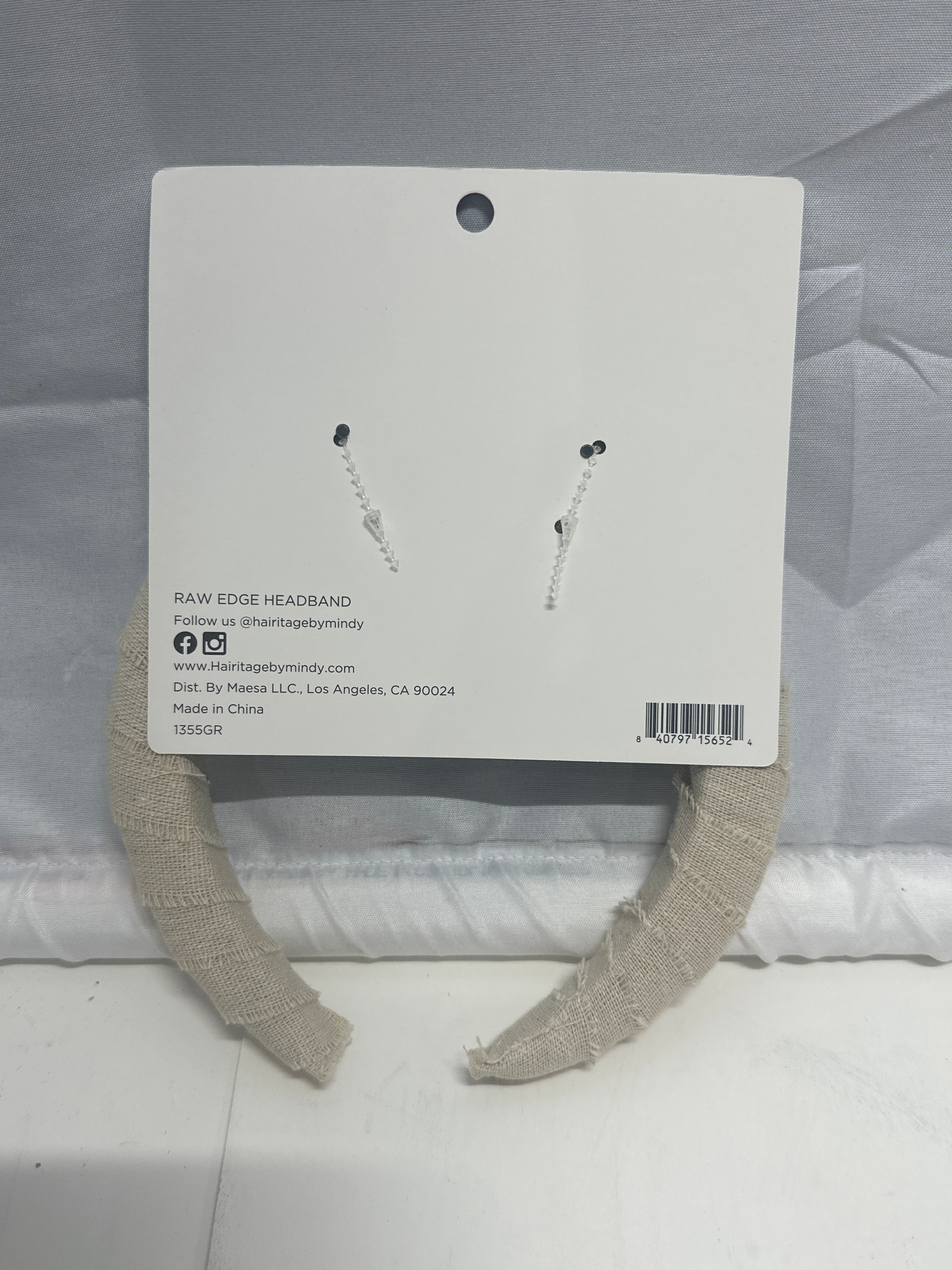 Hairitage by Mindy McKnight Raw Edge Headband