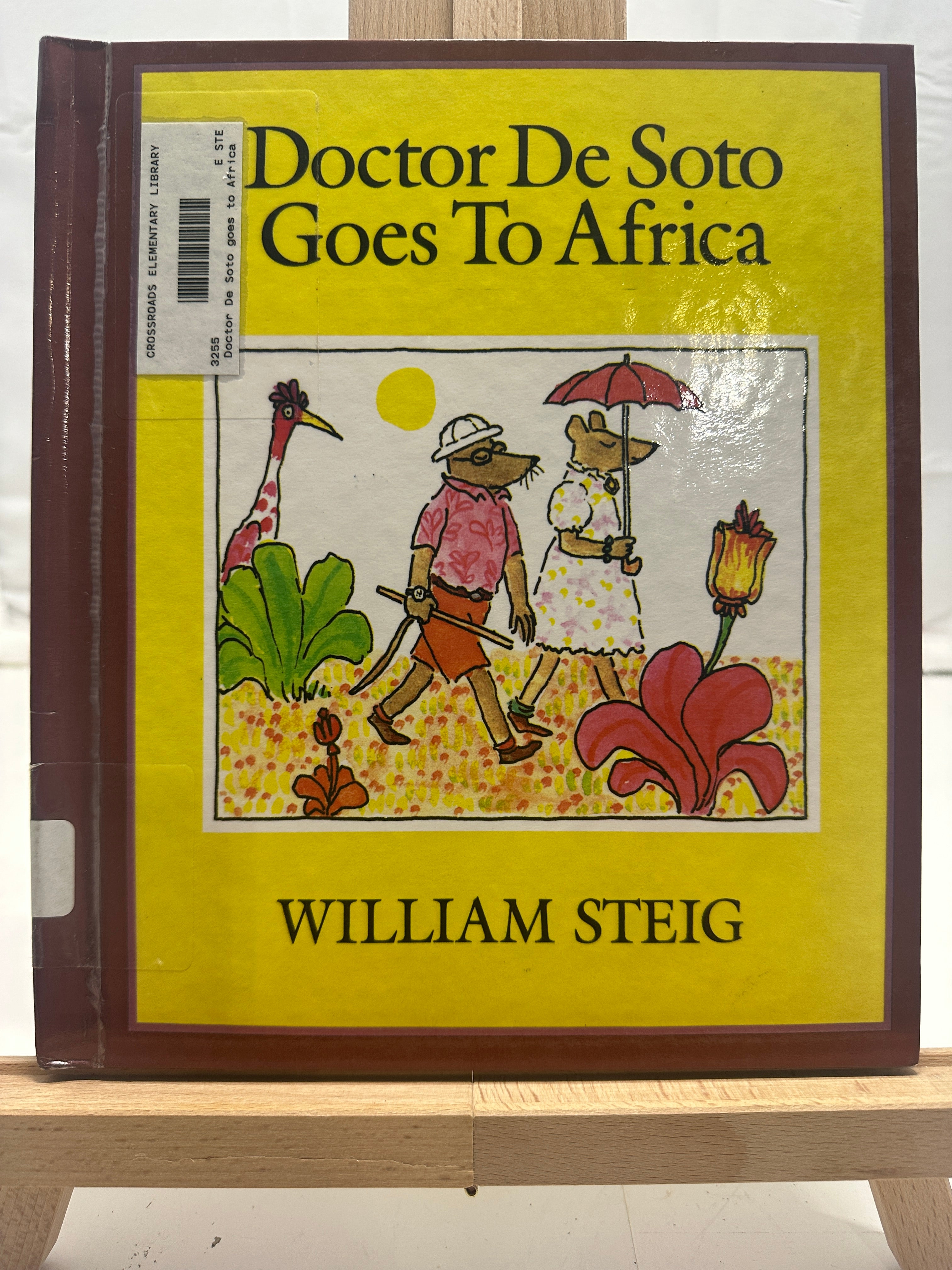 Doctor De Soto Goes to Africa by William Steig Hardcover Children
