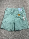 Cat & Jack girls mint green pull-on above-the-knee shorts, size XL 14