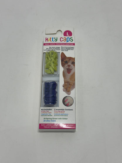 Kitty Caps Nail Caps for Cats – Large