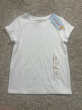 Cat & Jack Eco White Classic Short Sleeve T Shirt Size XS (4/5) - photo 1