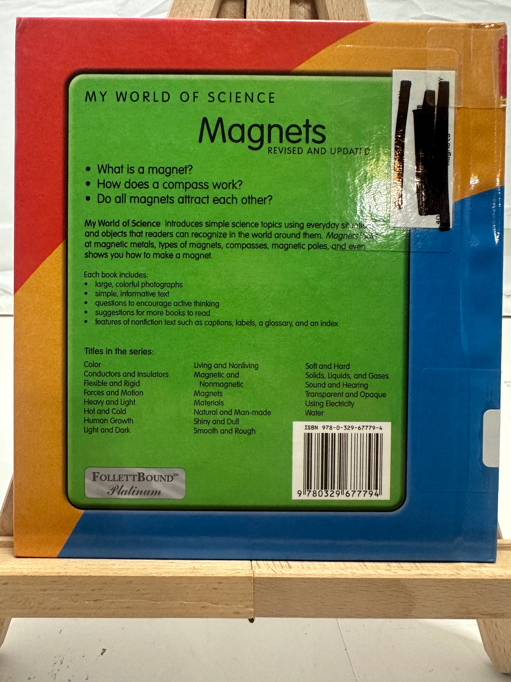 Magnets My World of Science by Angela Royston Hardcover Children