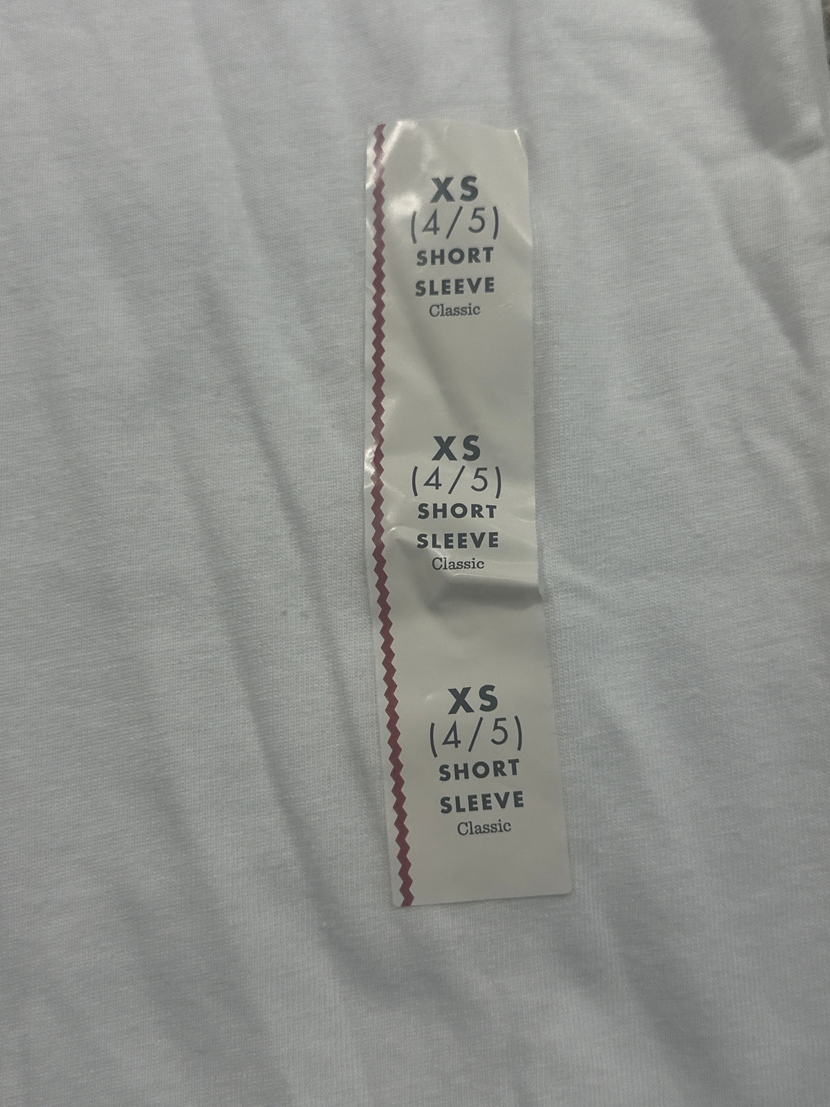 Cat & Jack Eco White Classic Short Sleeve T Shirt Size XS (4/5) - photo 2