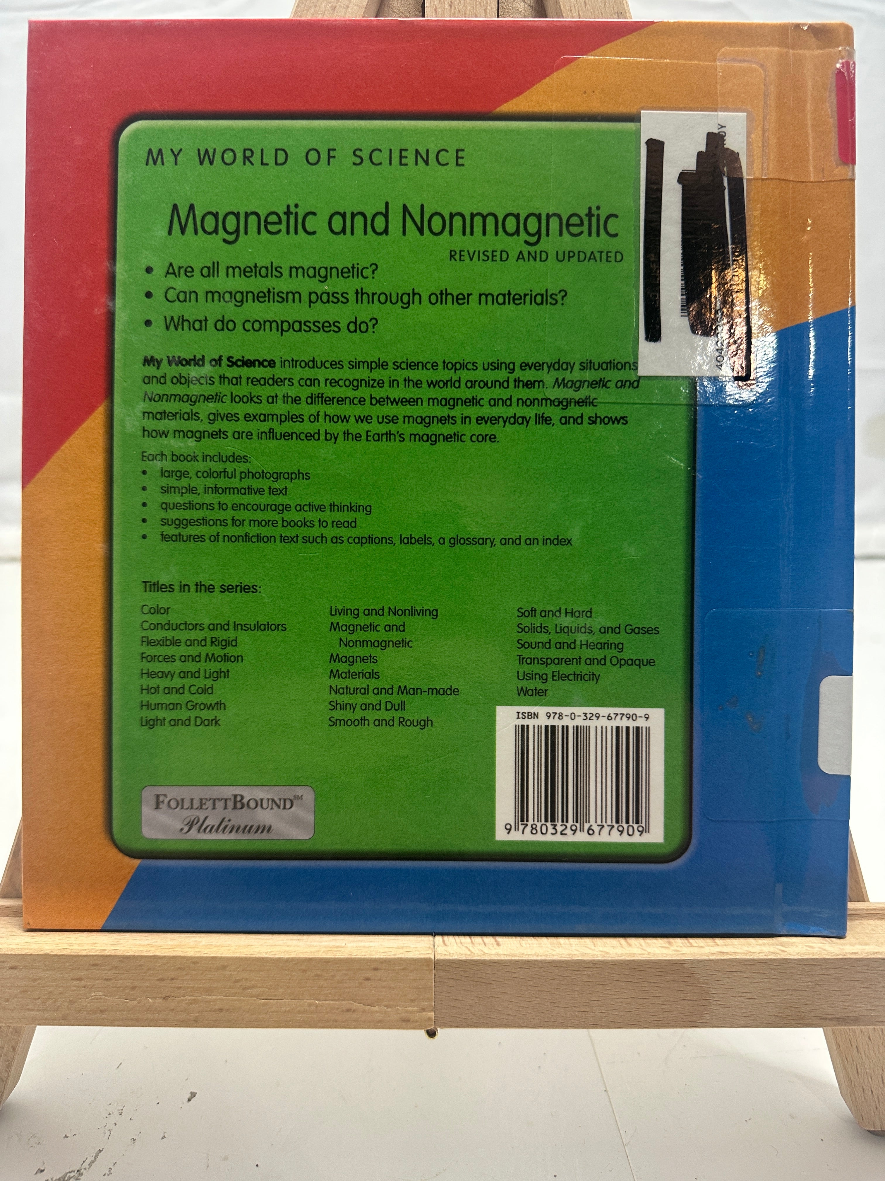 Magnetic and Nonmagnetic by Angela Royston Hardcover Children