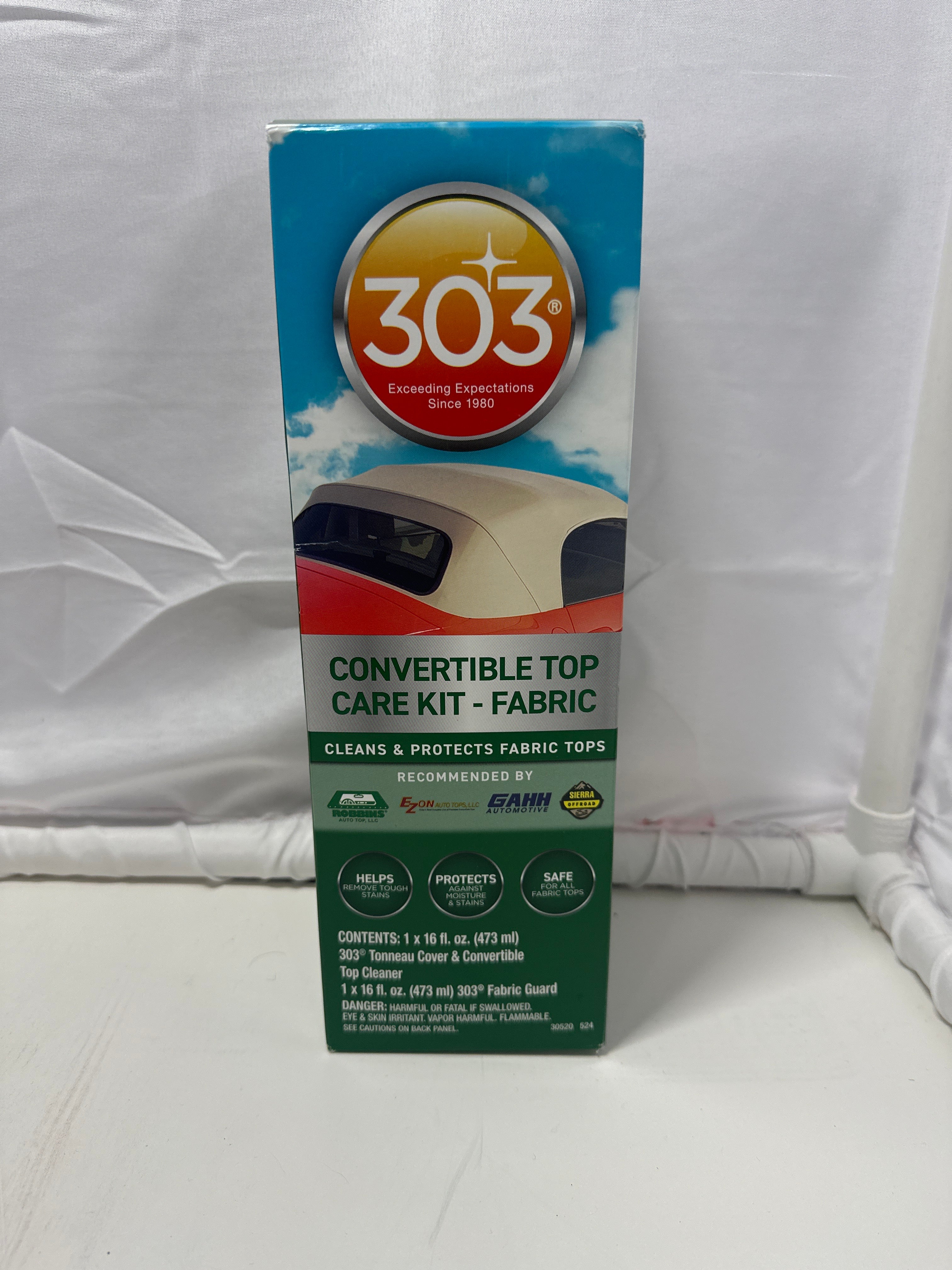 303 Convertible Top Care Kit – Fabric