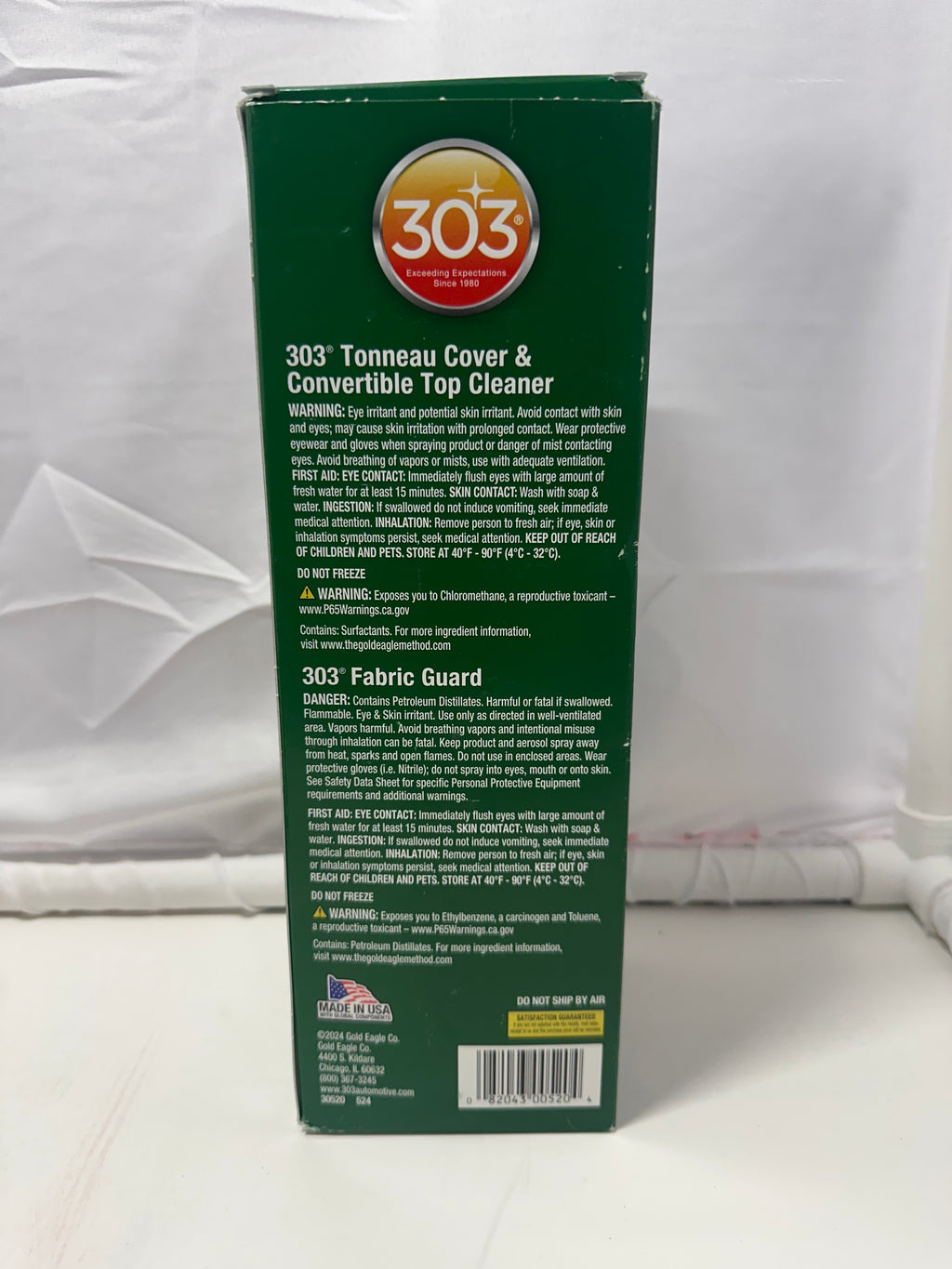 303 Convertible Top Care Kit – Fabric