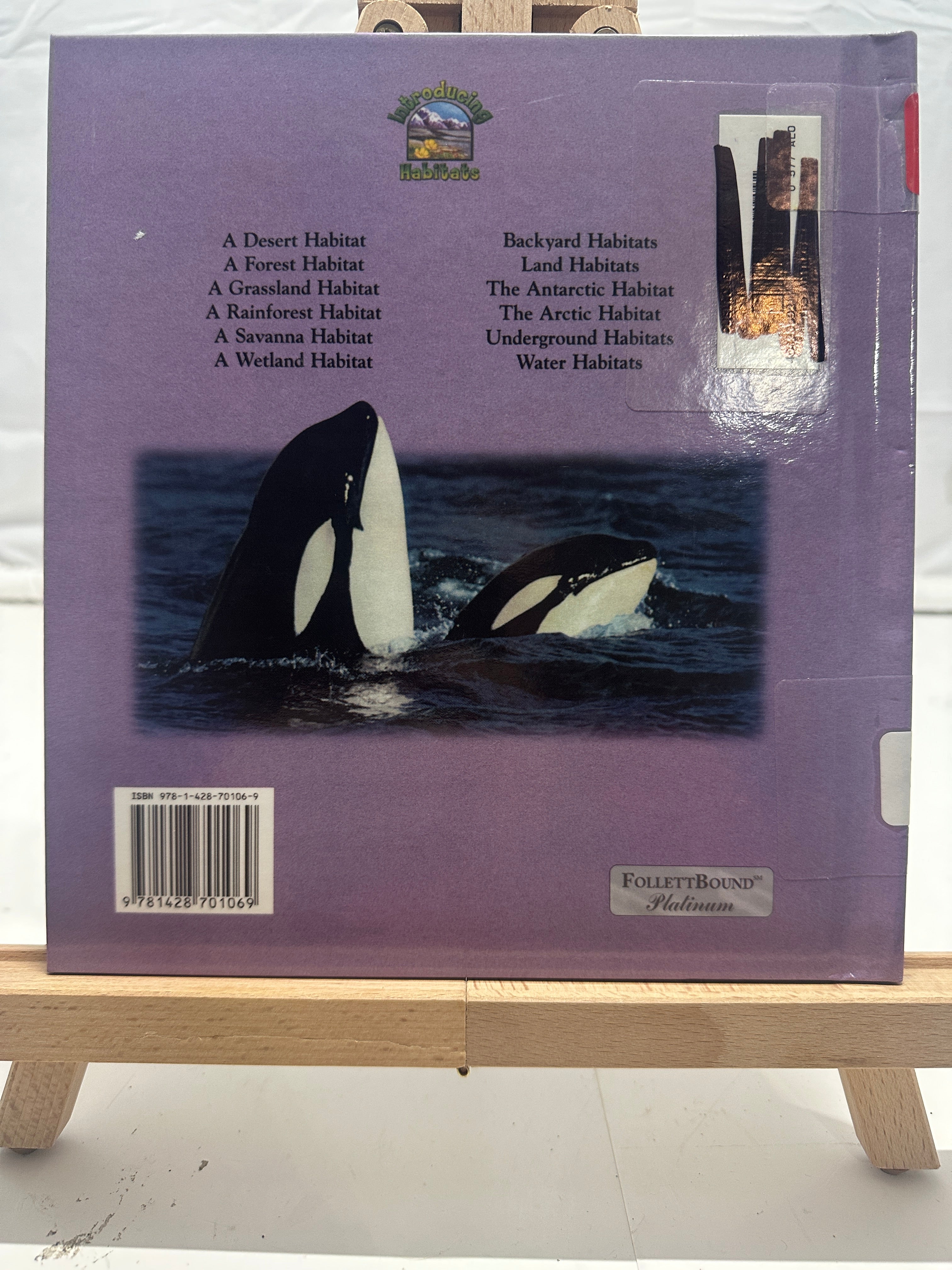 The Antarctic Habitat by Bobbie Kalman Hardcover Children
