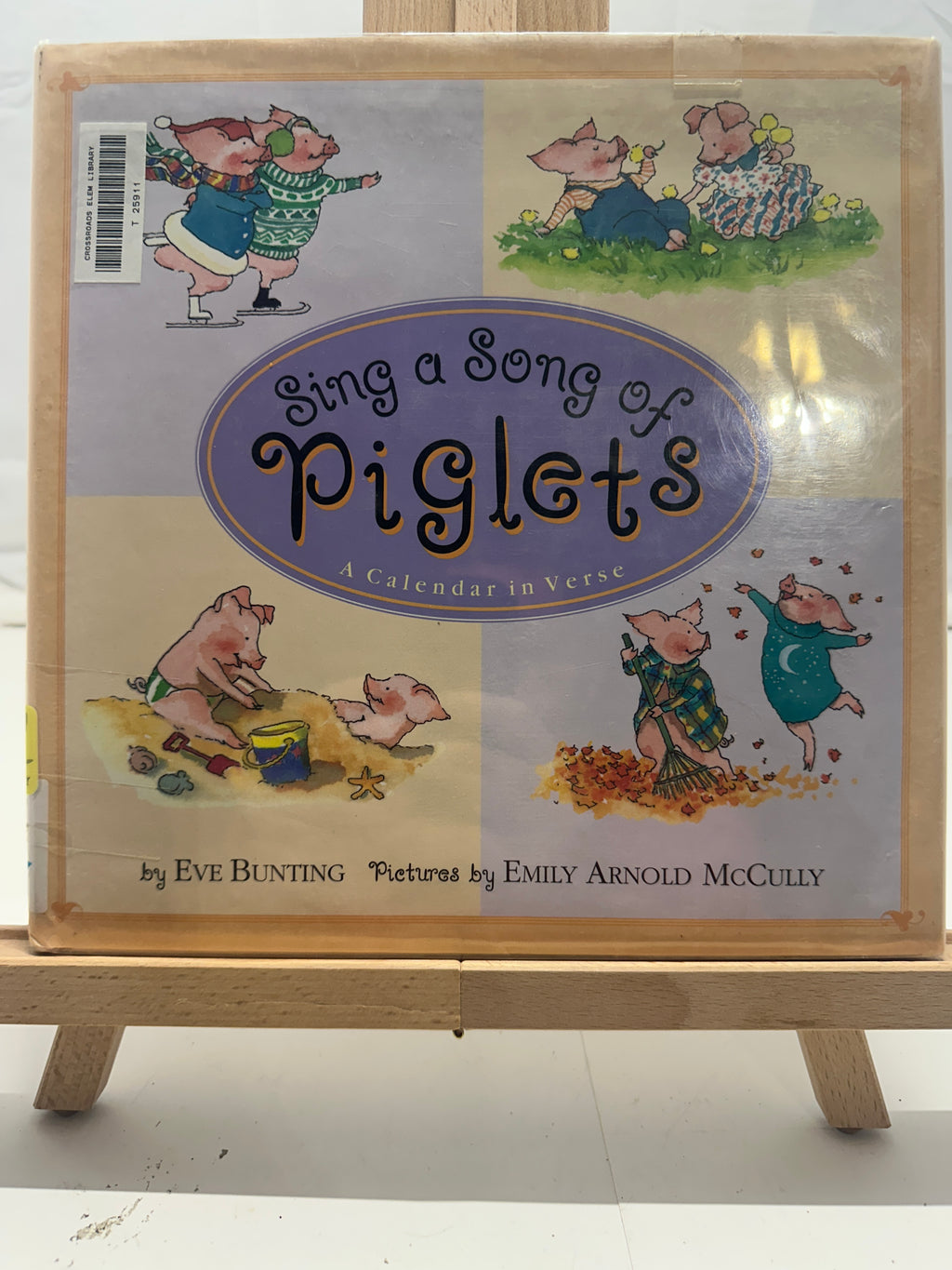 Sing a Song of Piglets by Eve Bunting Hardcover