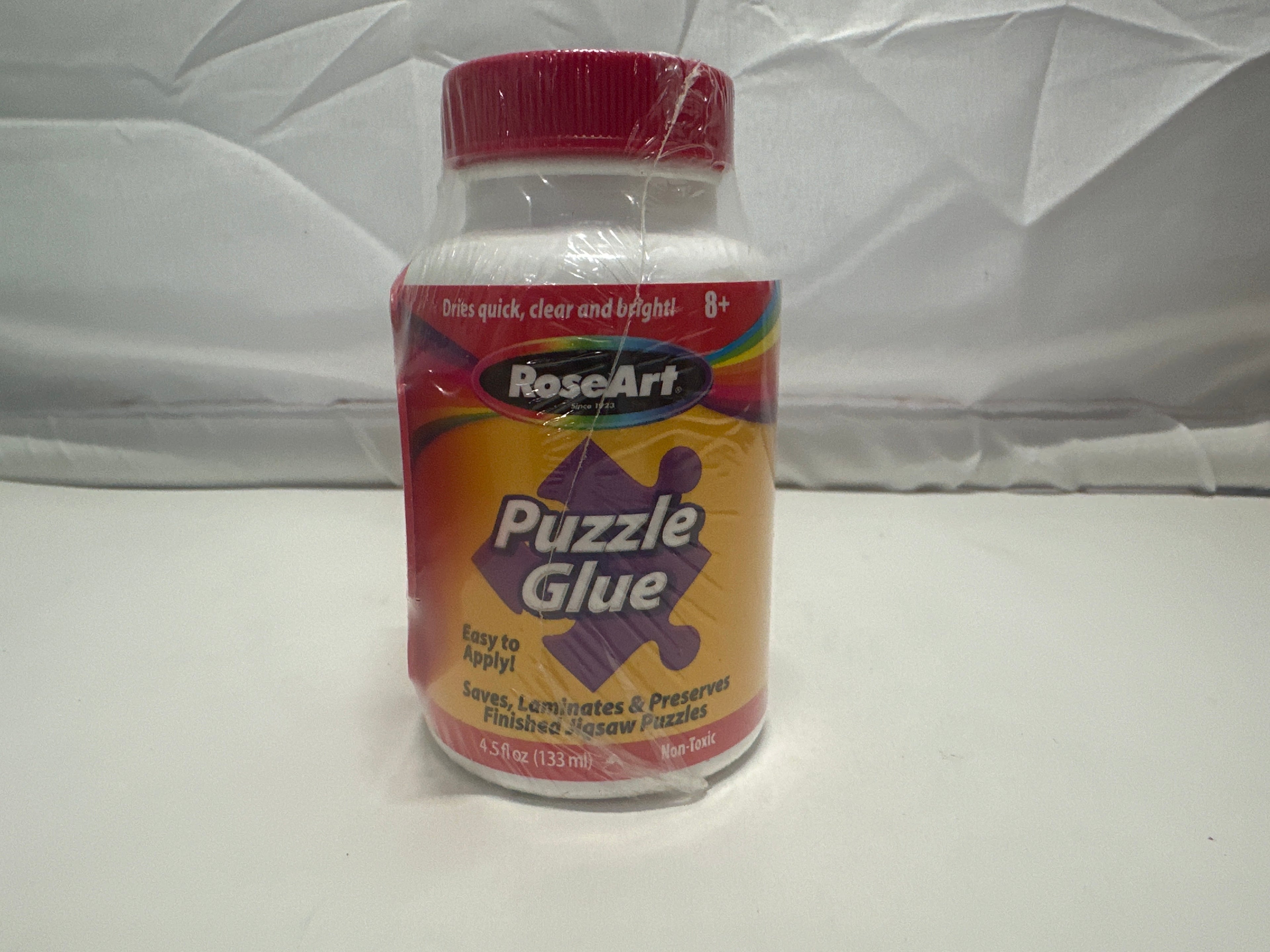 RoseArt Puzzle Glue – 4.5 fl oz (133 ml)