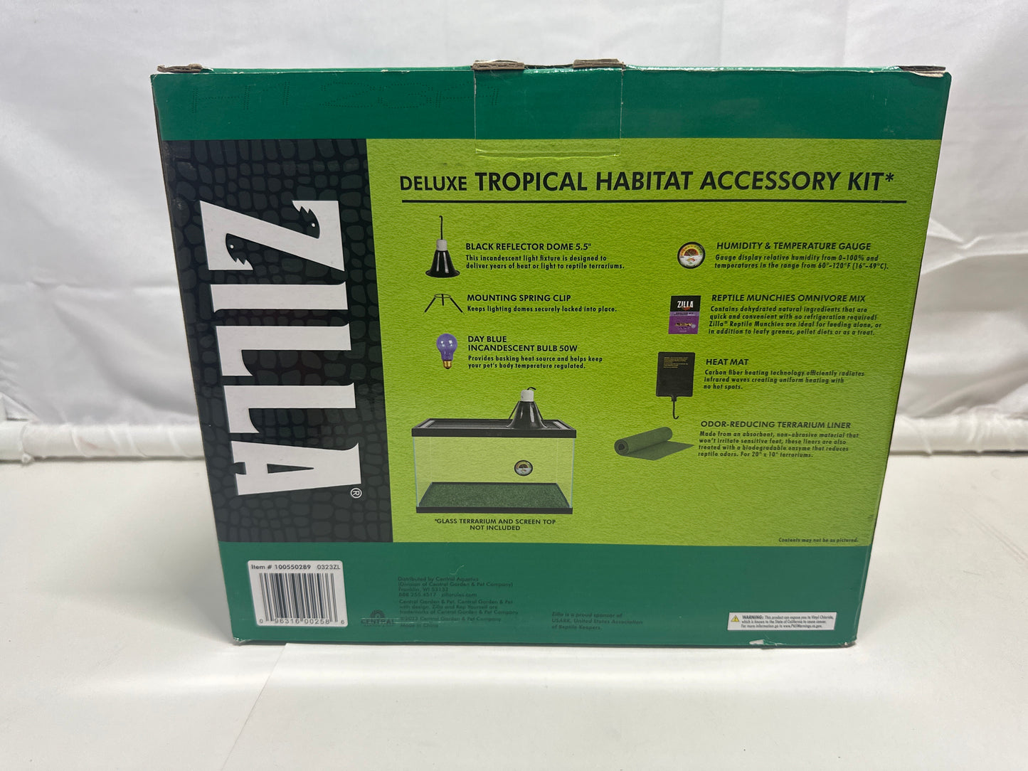Zilla Deluxe Tropical Habitat Accessory Kit