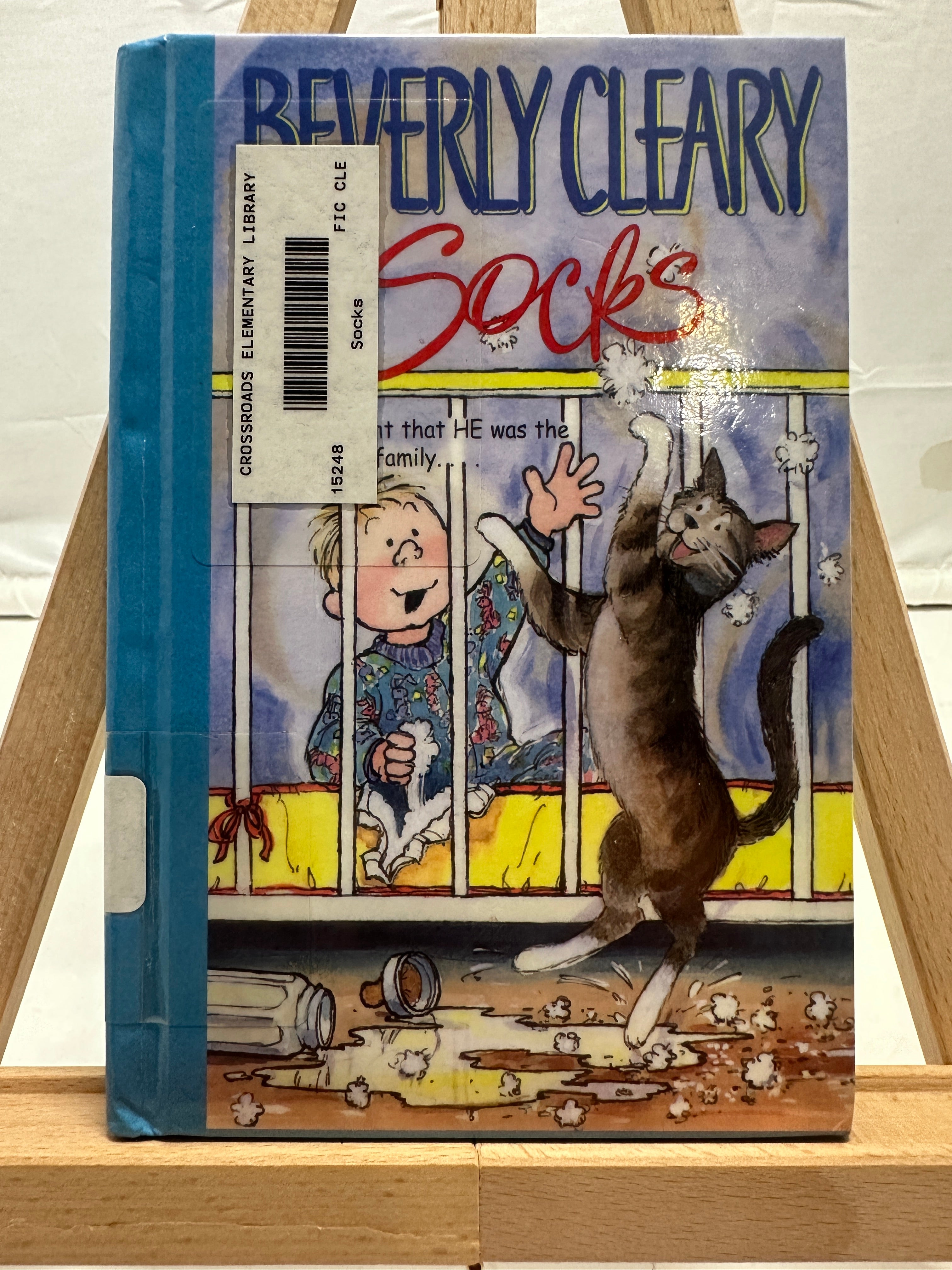 Socks by Beverly Cleary Hardcover Children