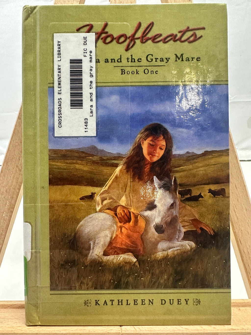 Lara and the Gray Mare by Kathleen Duey Hardcover Children
