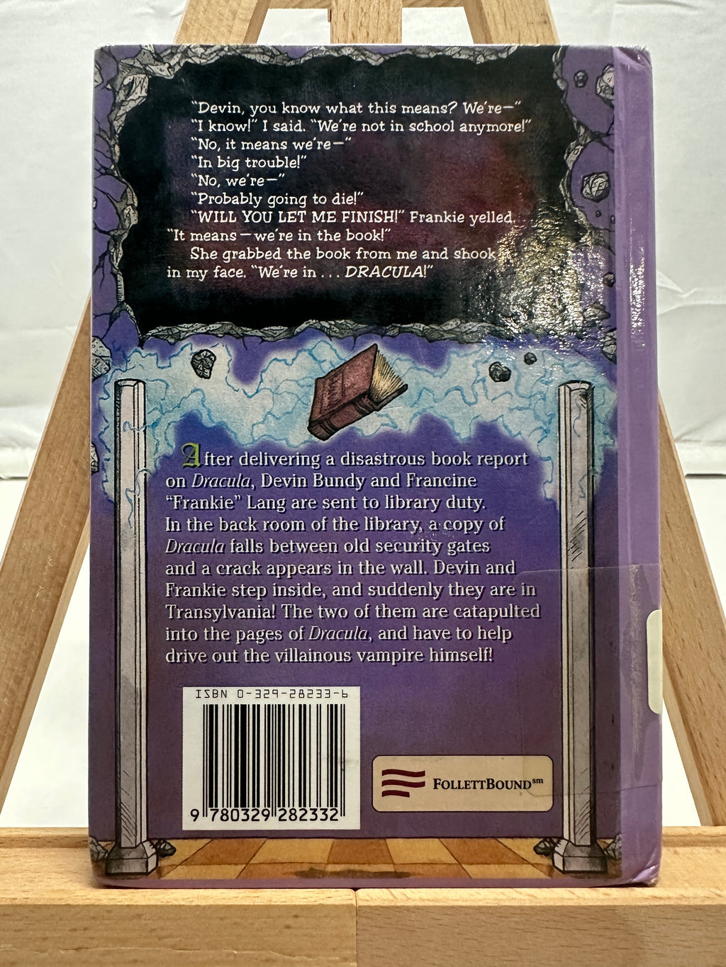 Cracked Classics Trapped in Transylvania by Tony Abbott Hardcover Children
