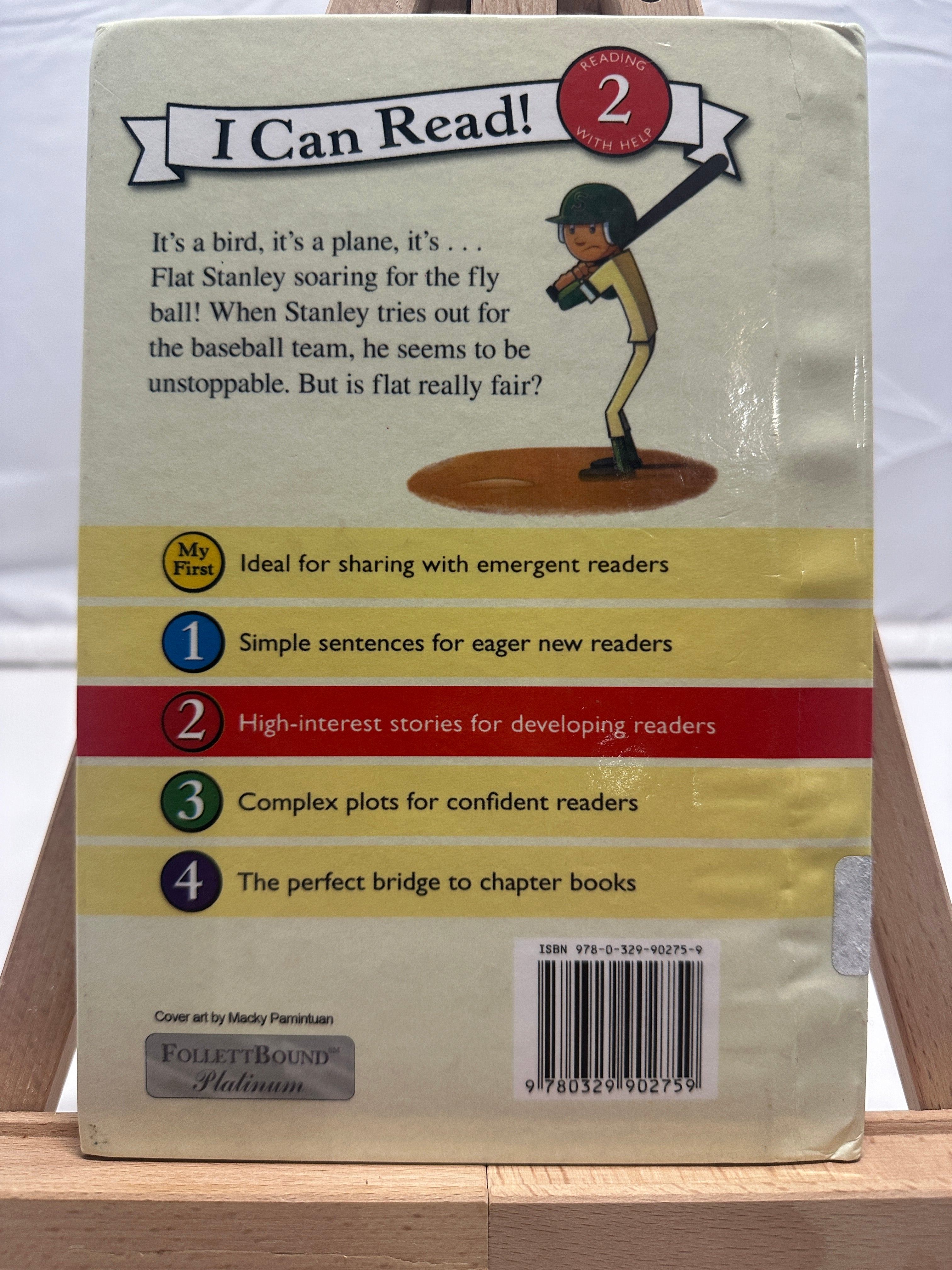 Flat Stanley at Bat by Lori Haskins Hardcover