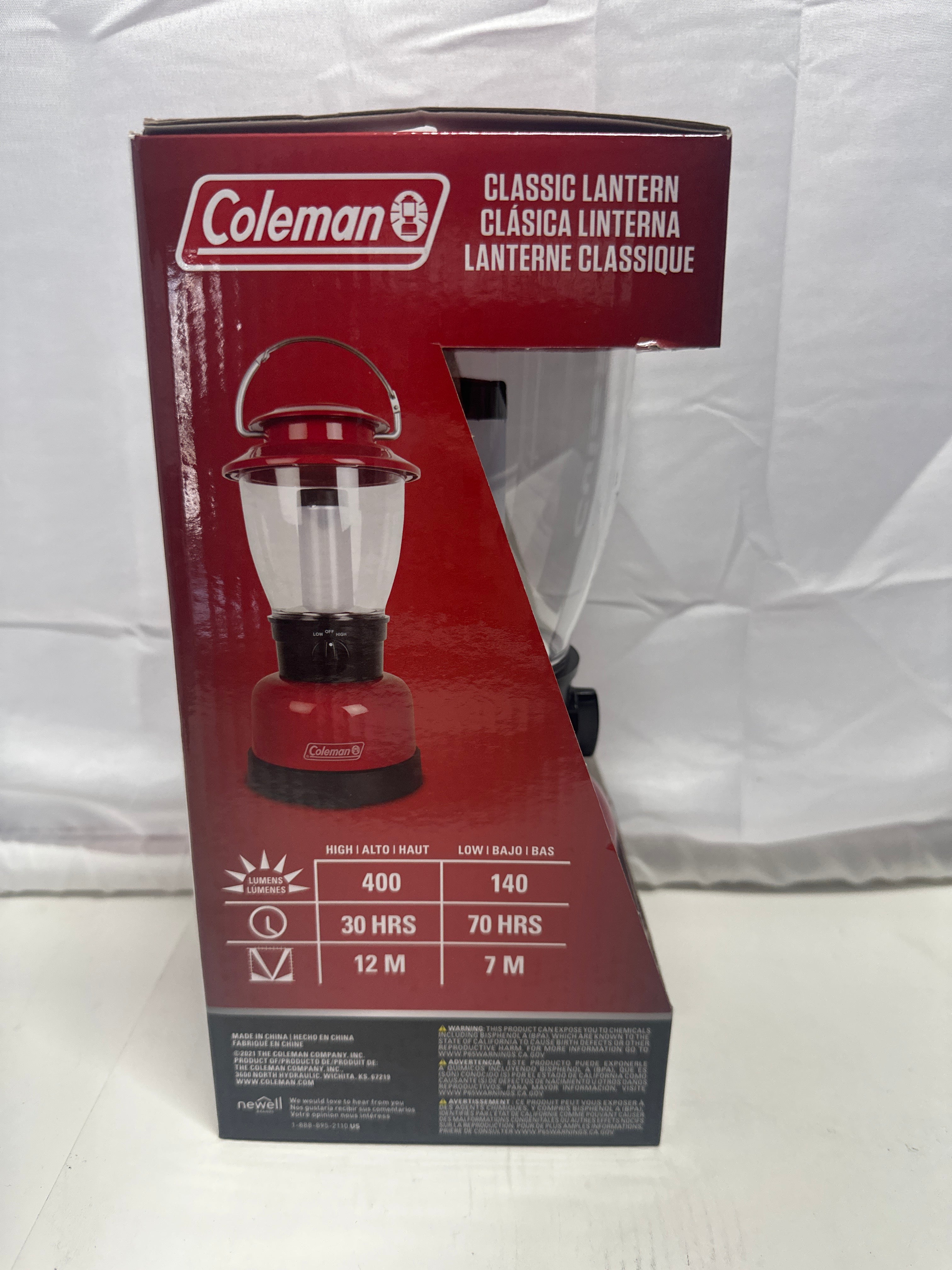 Coleman Classic LED Lantern – 400 Lumens