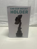 Car Cup Mount Holder – Adjustable 360° Vehicle Phone & Tablet Mount