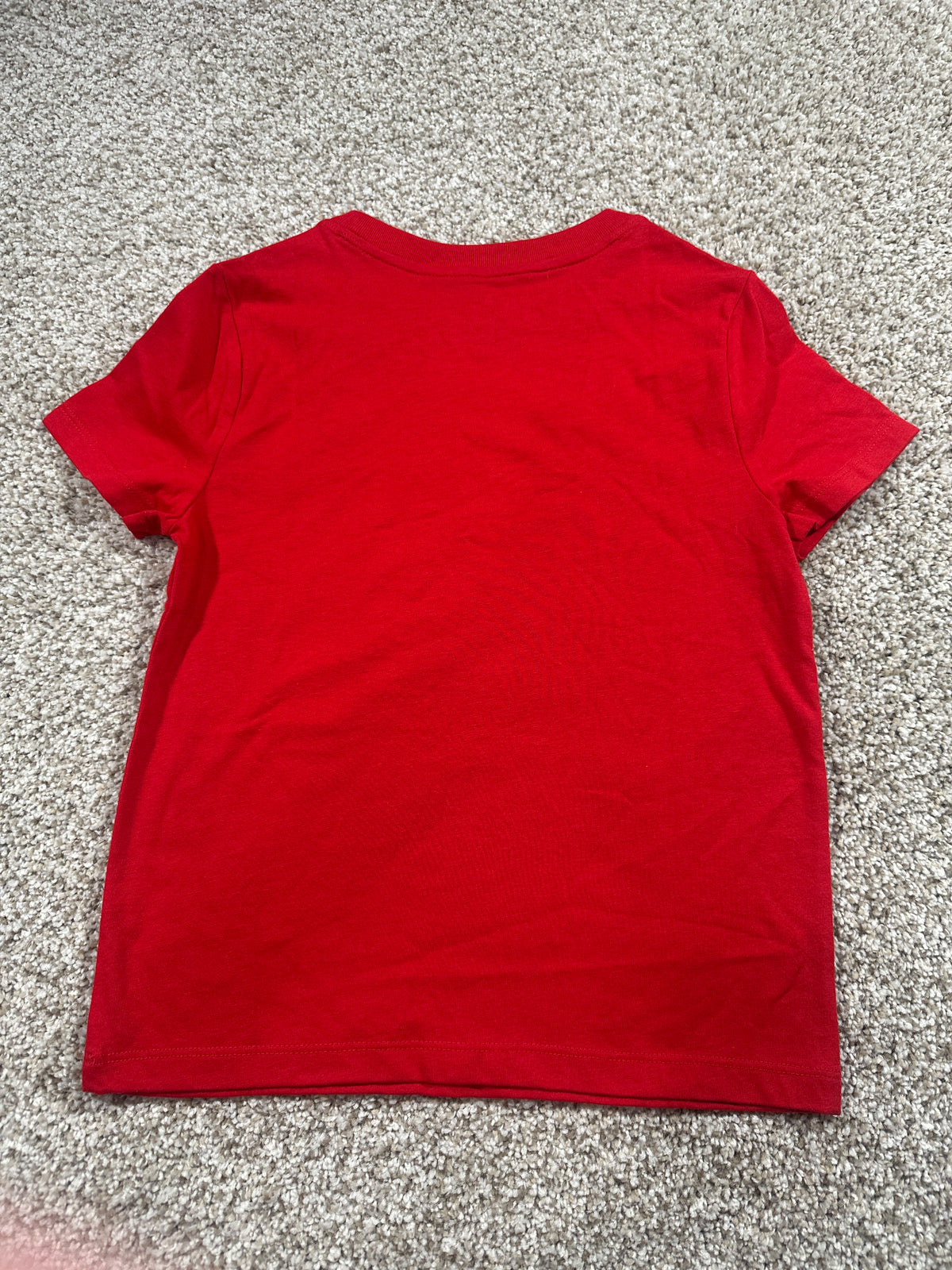 Cat & Jack kids red classic short sleeve T-shirt, size XS 4/5
