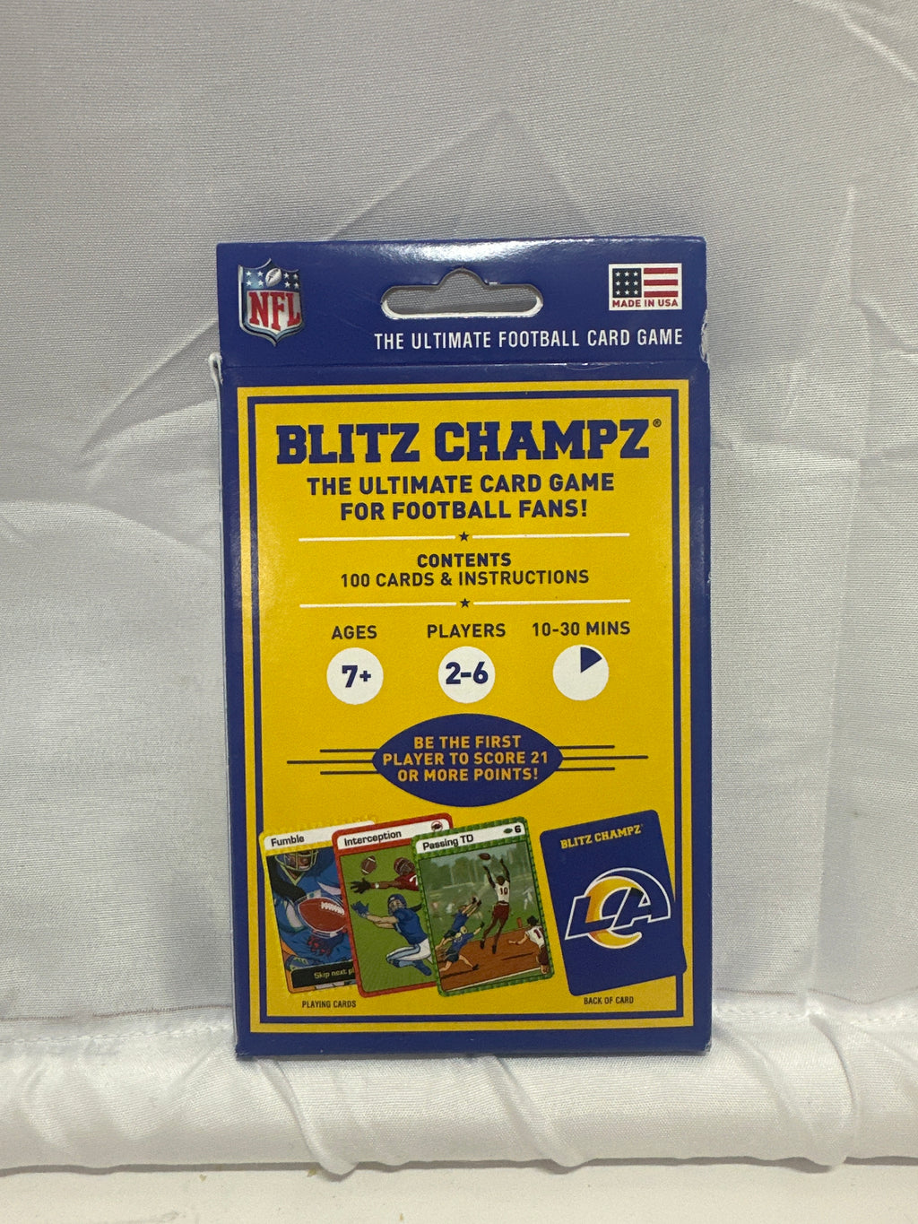 Champions Play Blitz Champz – LA Edition NFL Card Game